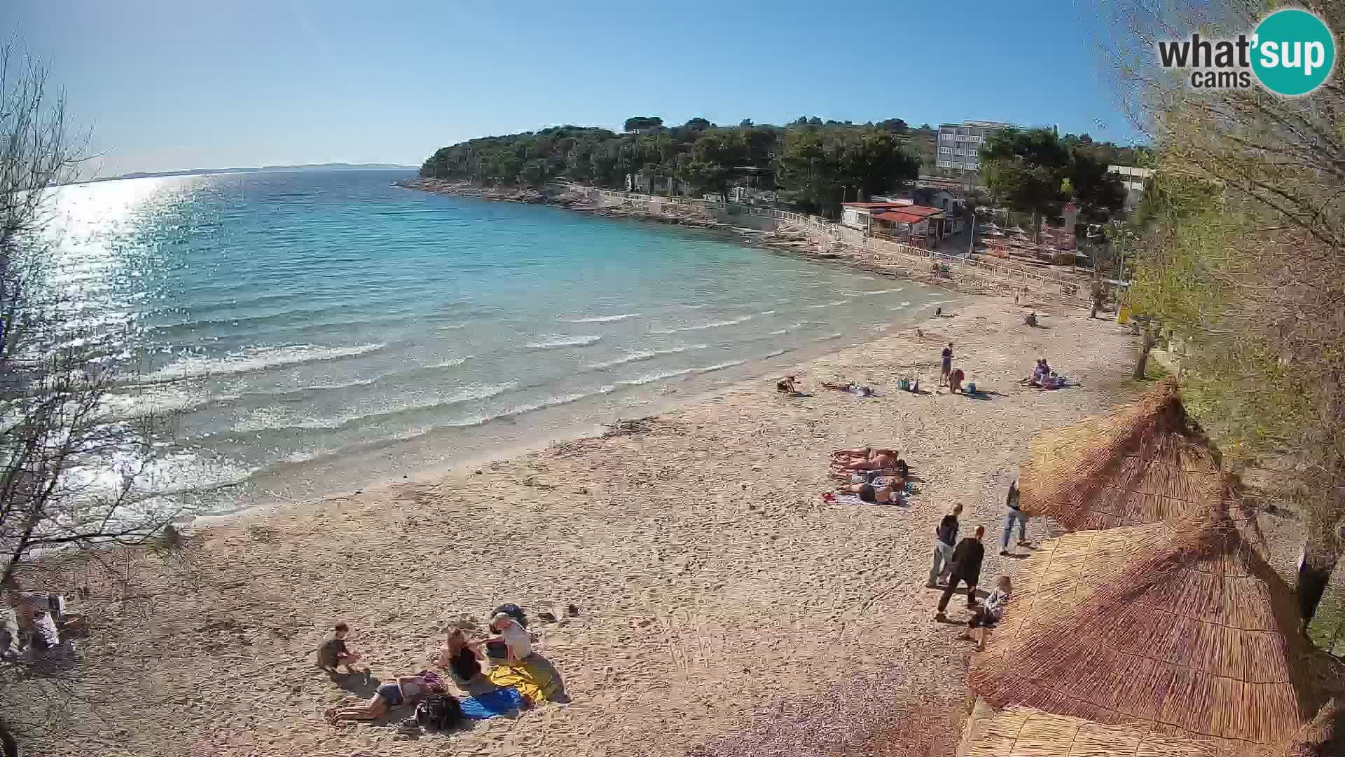 Plaža Slanica Murter – kamera v živo