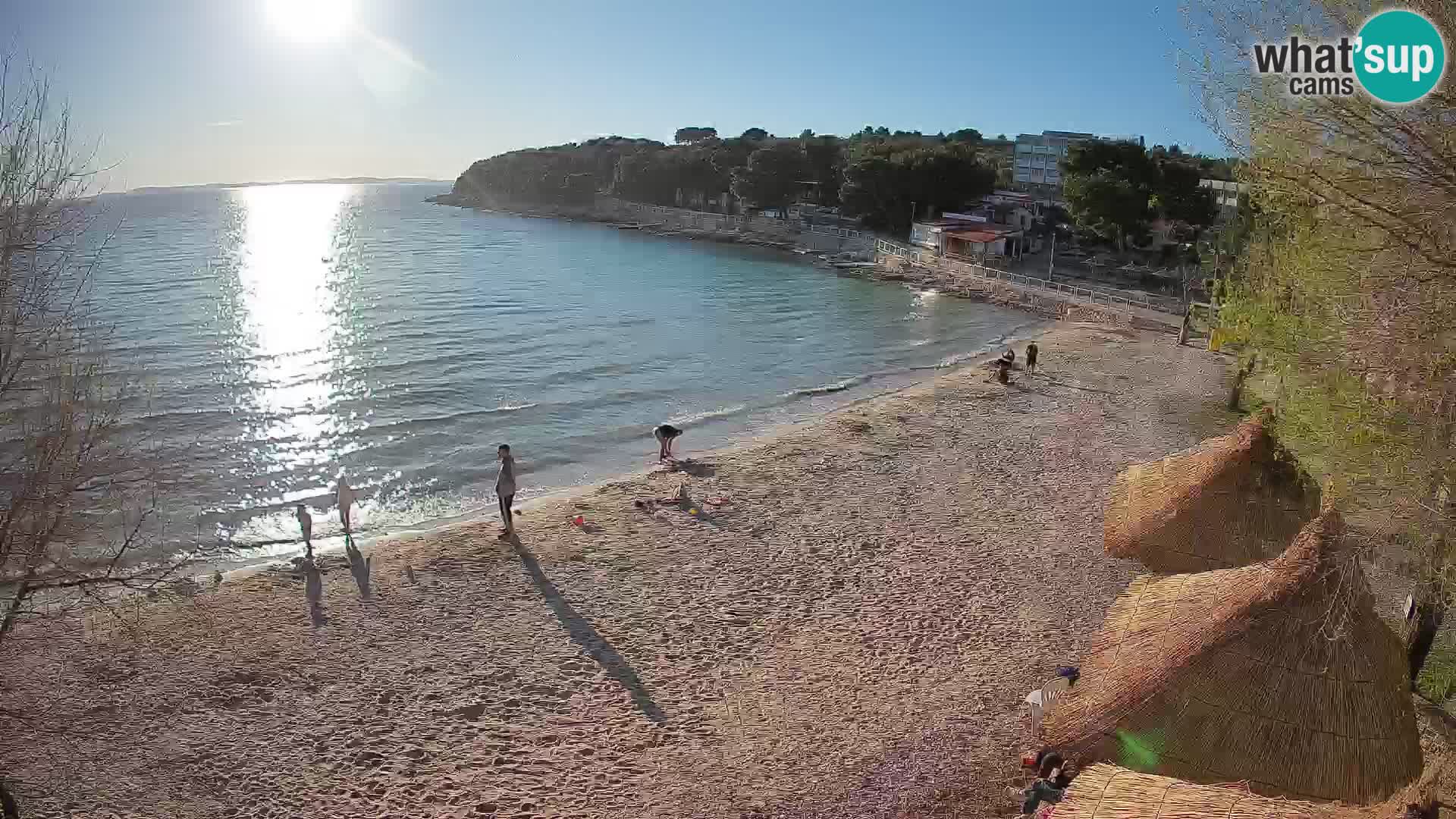 Strand Slanica Murter – webcam