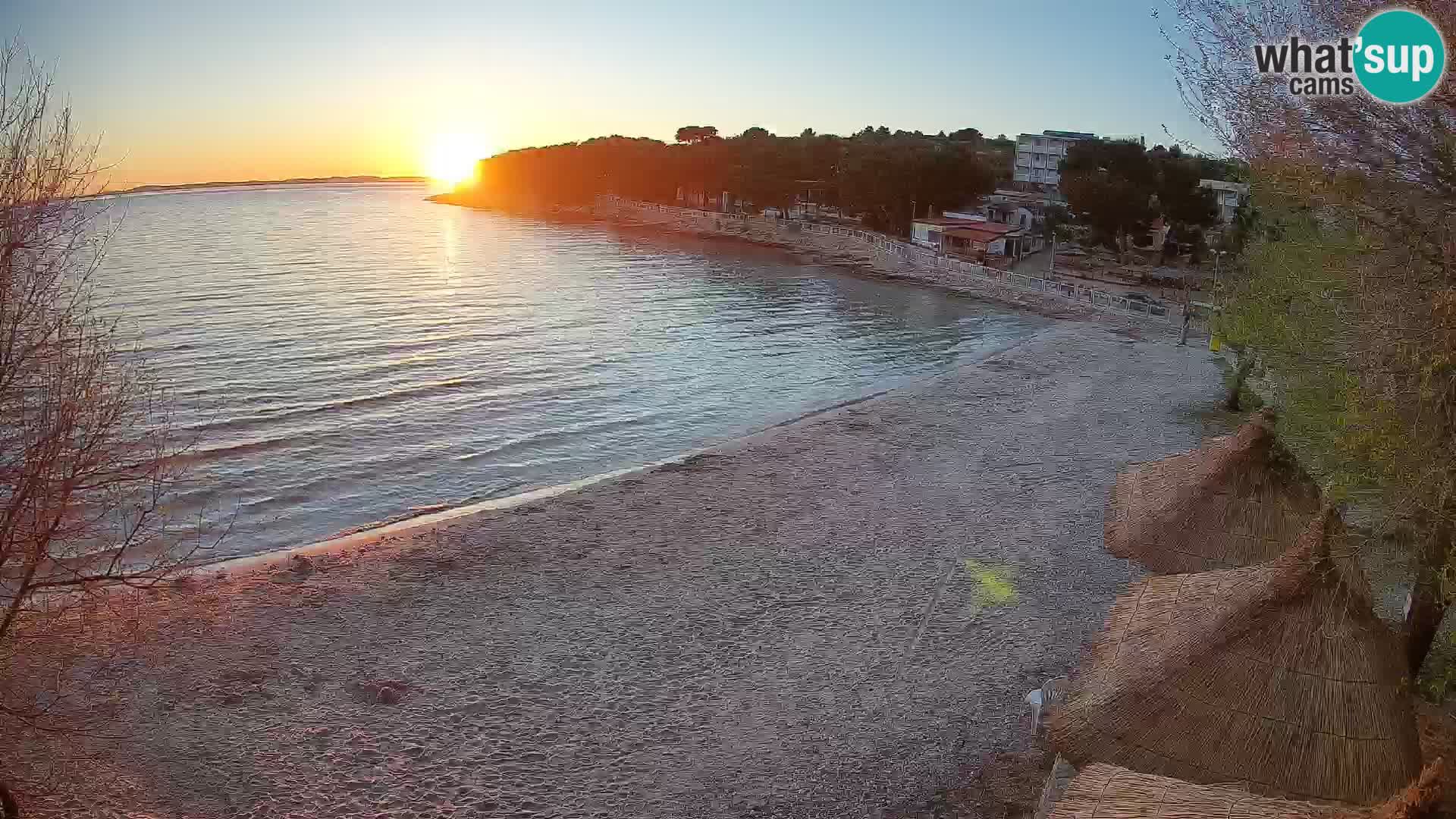 Plaža Slanica Murter – kamera v živo