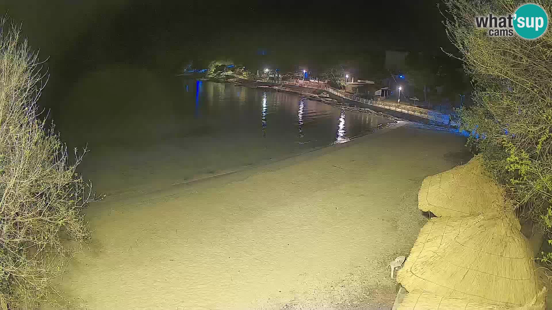 Plaža Slanica Murter – kamera v živo