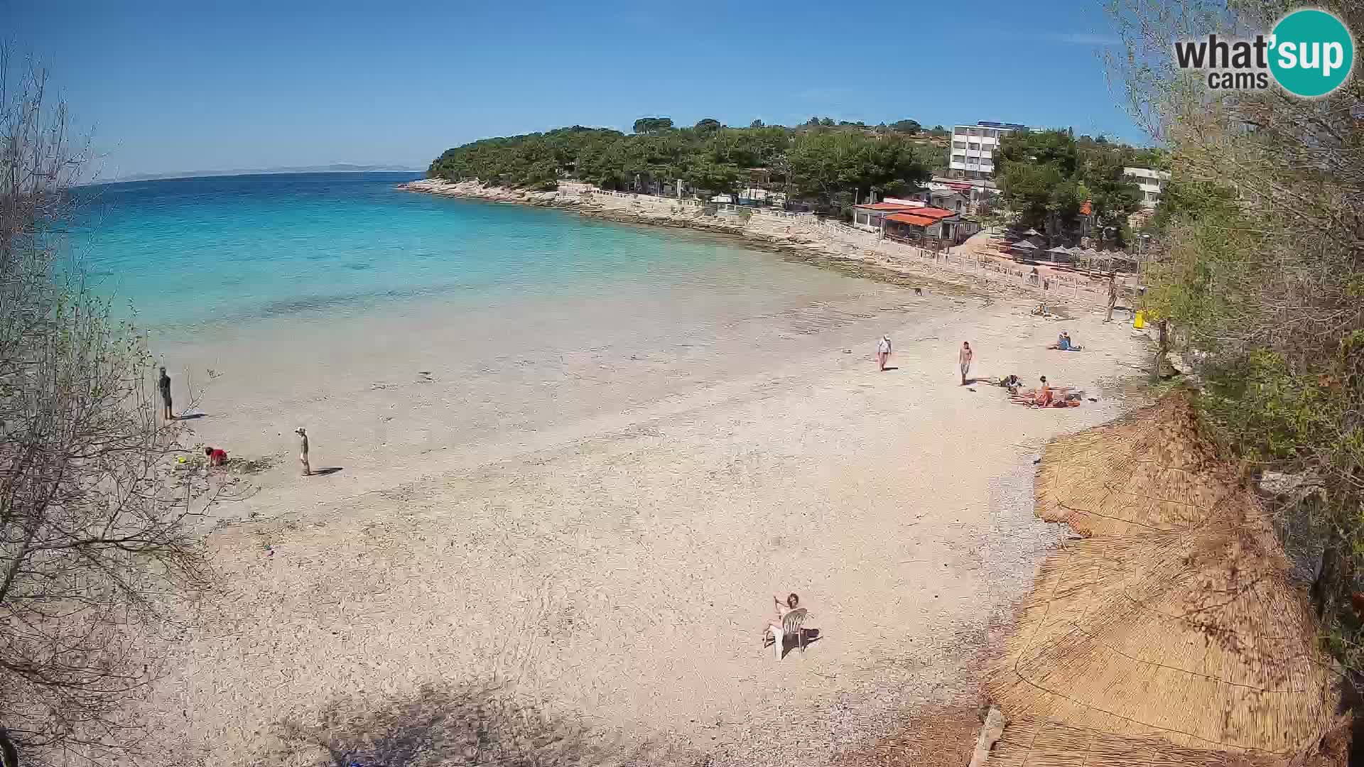 Plaža Slanica Murter – kamera v živo