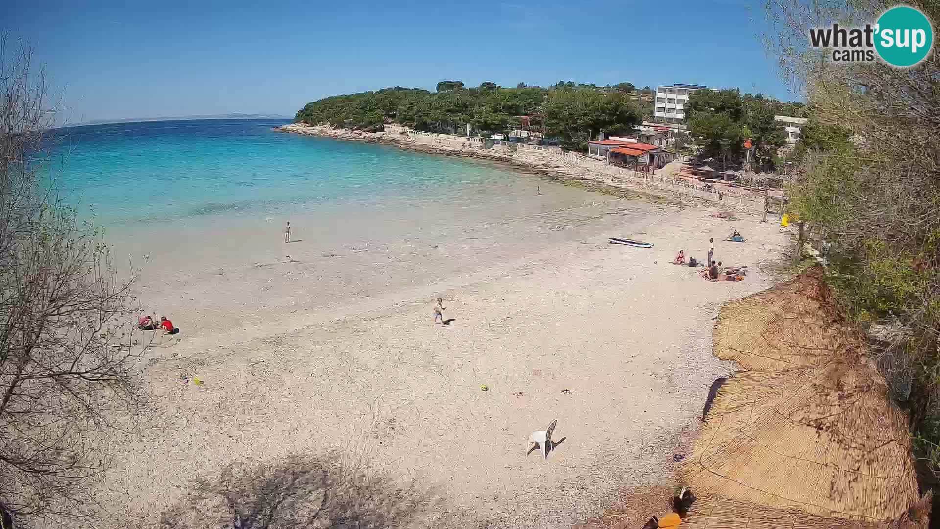 Plaža Slanica Murter – web kamera