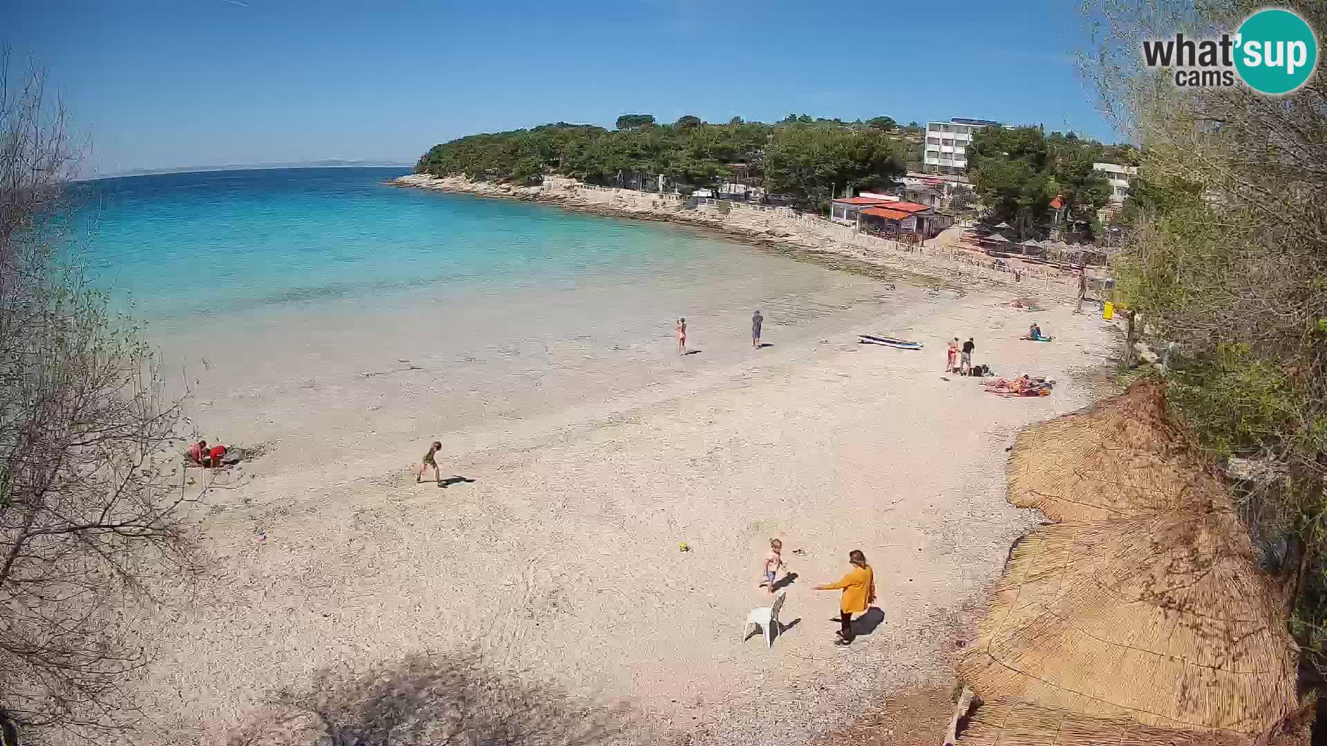 Plaža Slanica Murter – web kamera