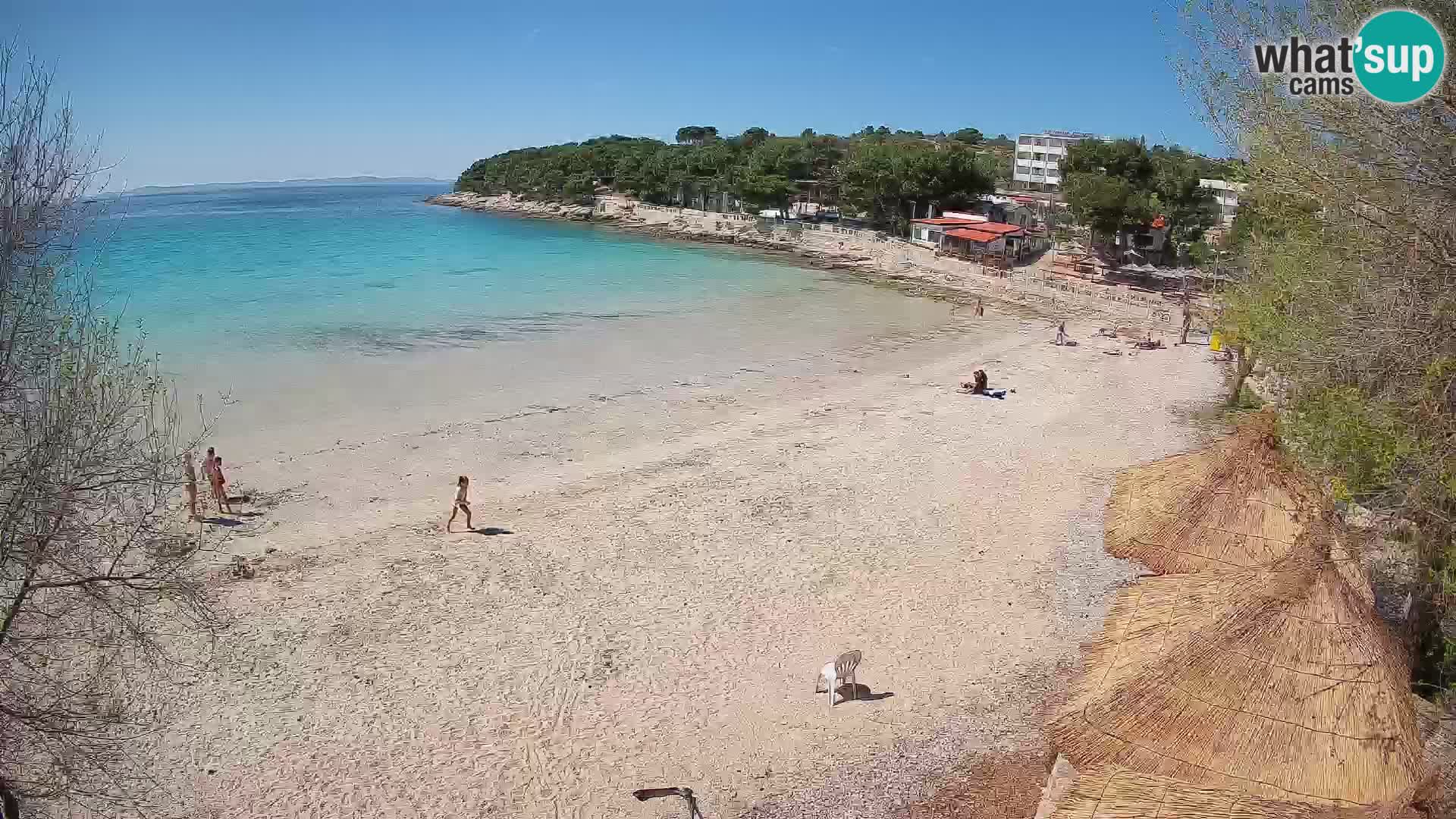 Plaža Slanica Murter – kamera v živo