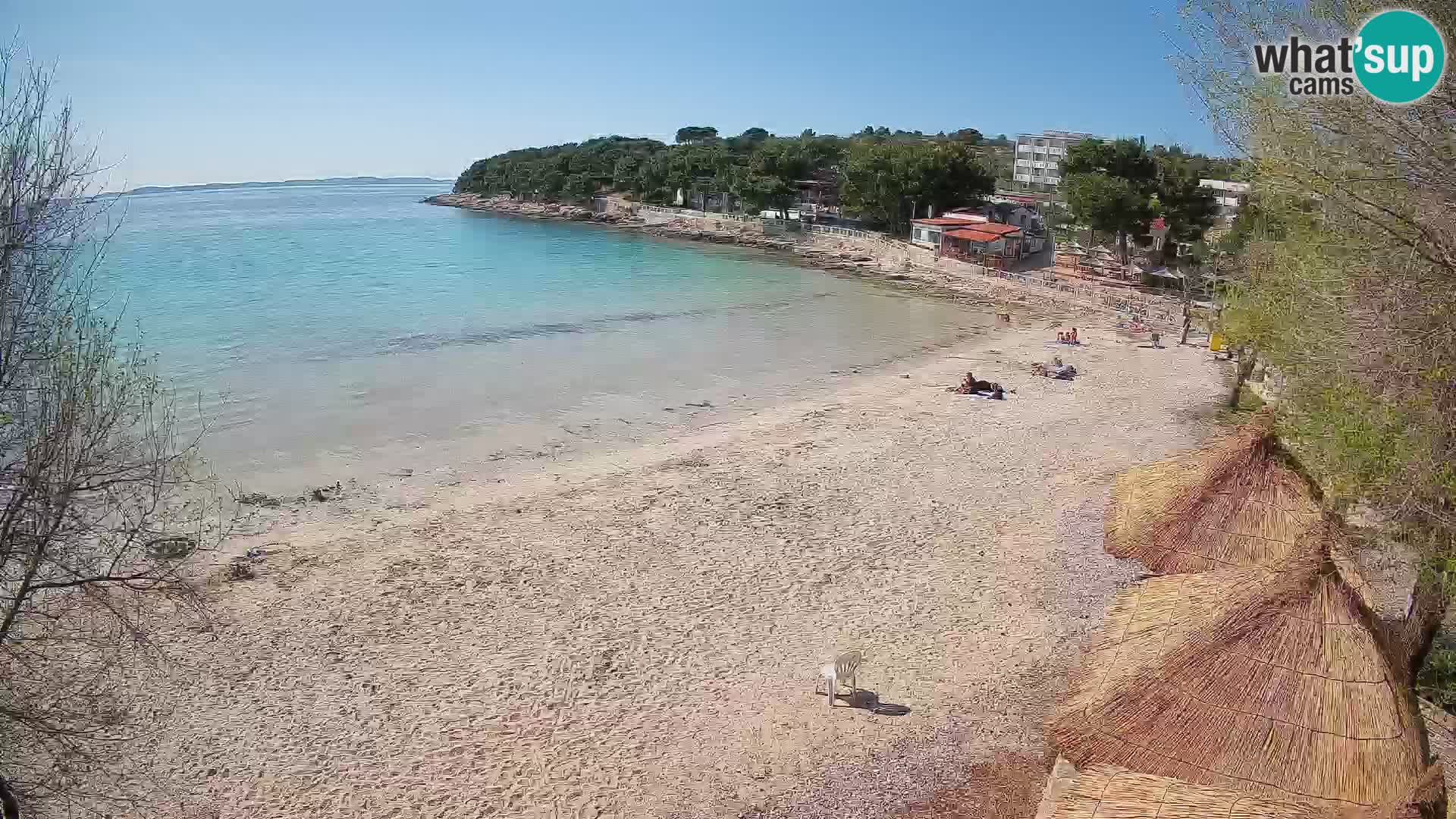 Plaža Slanica Murter – kamera v živo