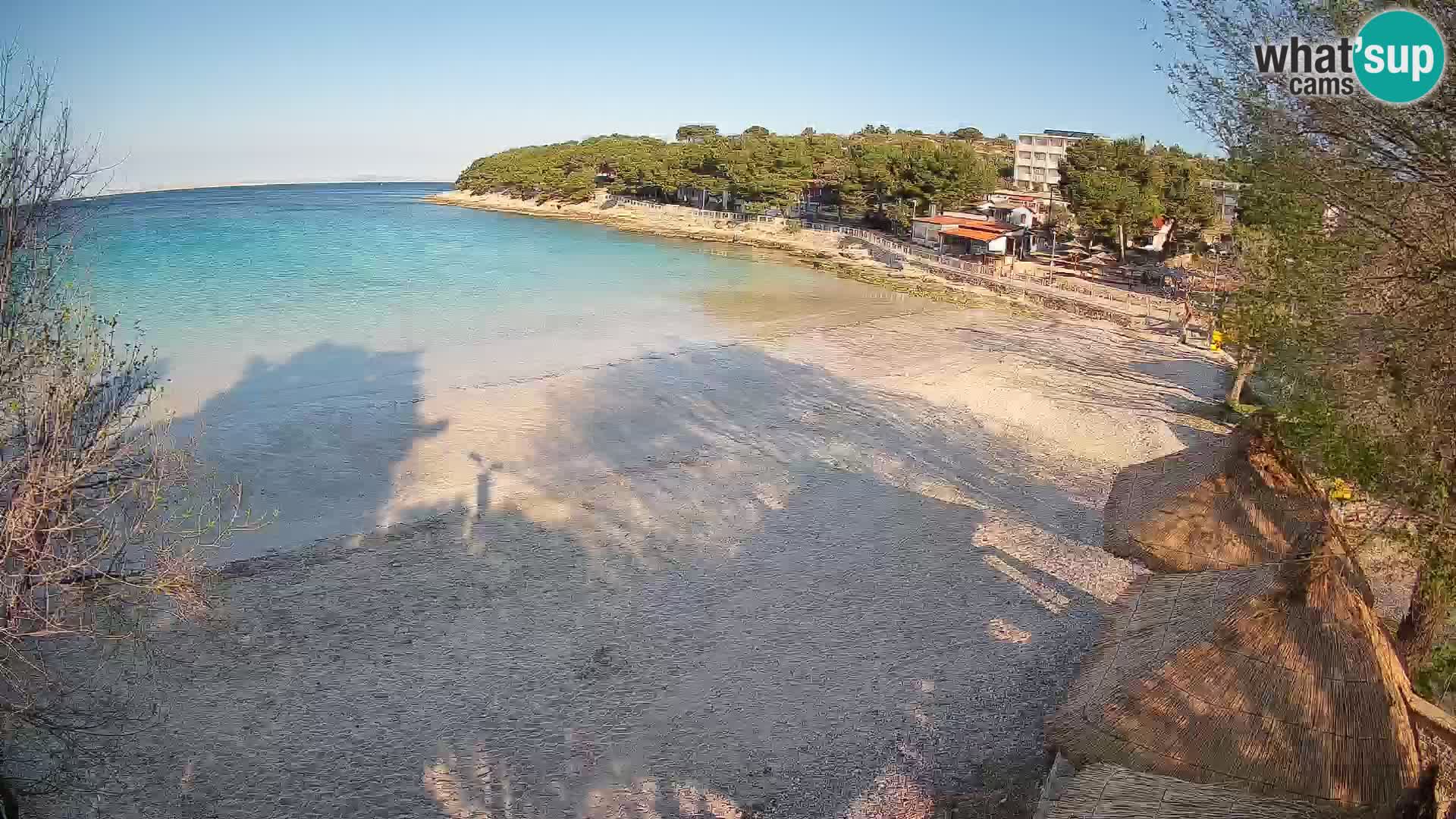 Plaža Slanica Murter – kamera v živo