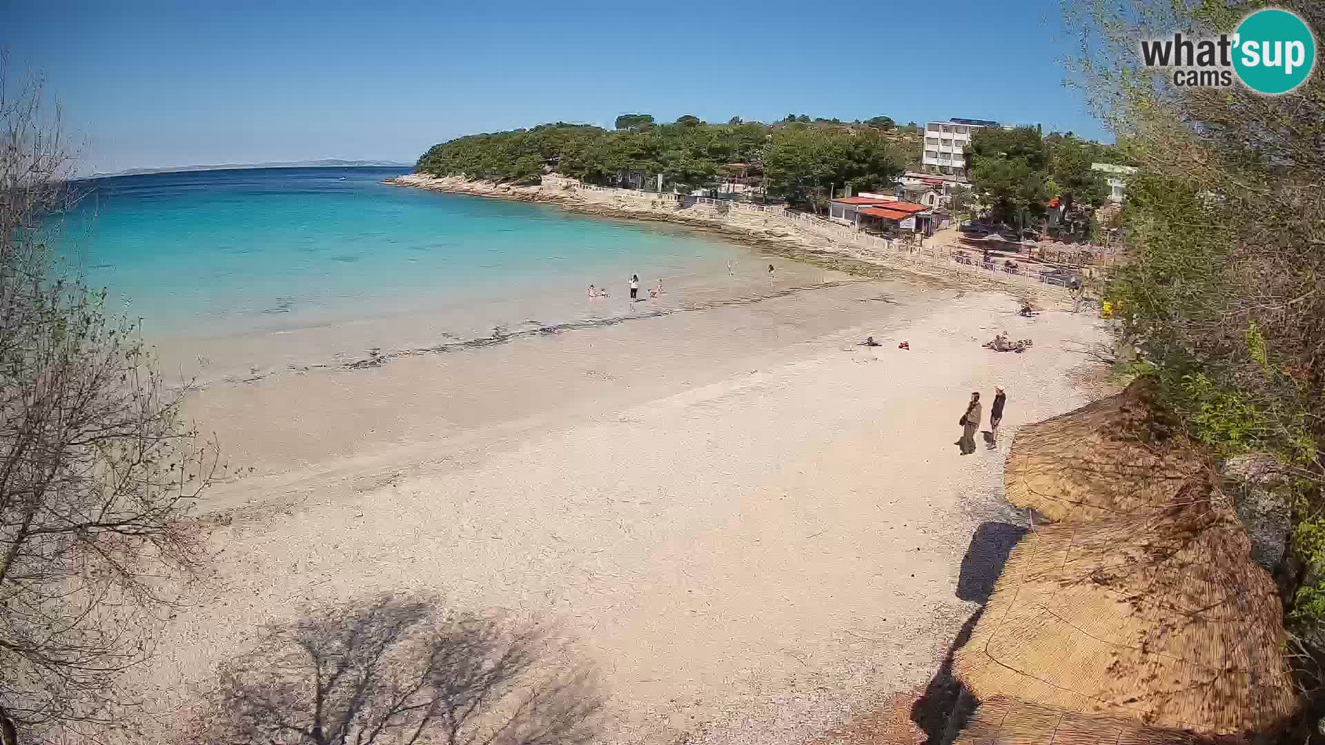 Plaža Slanica Murter – kamera v živo
