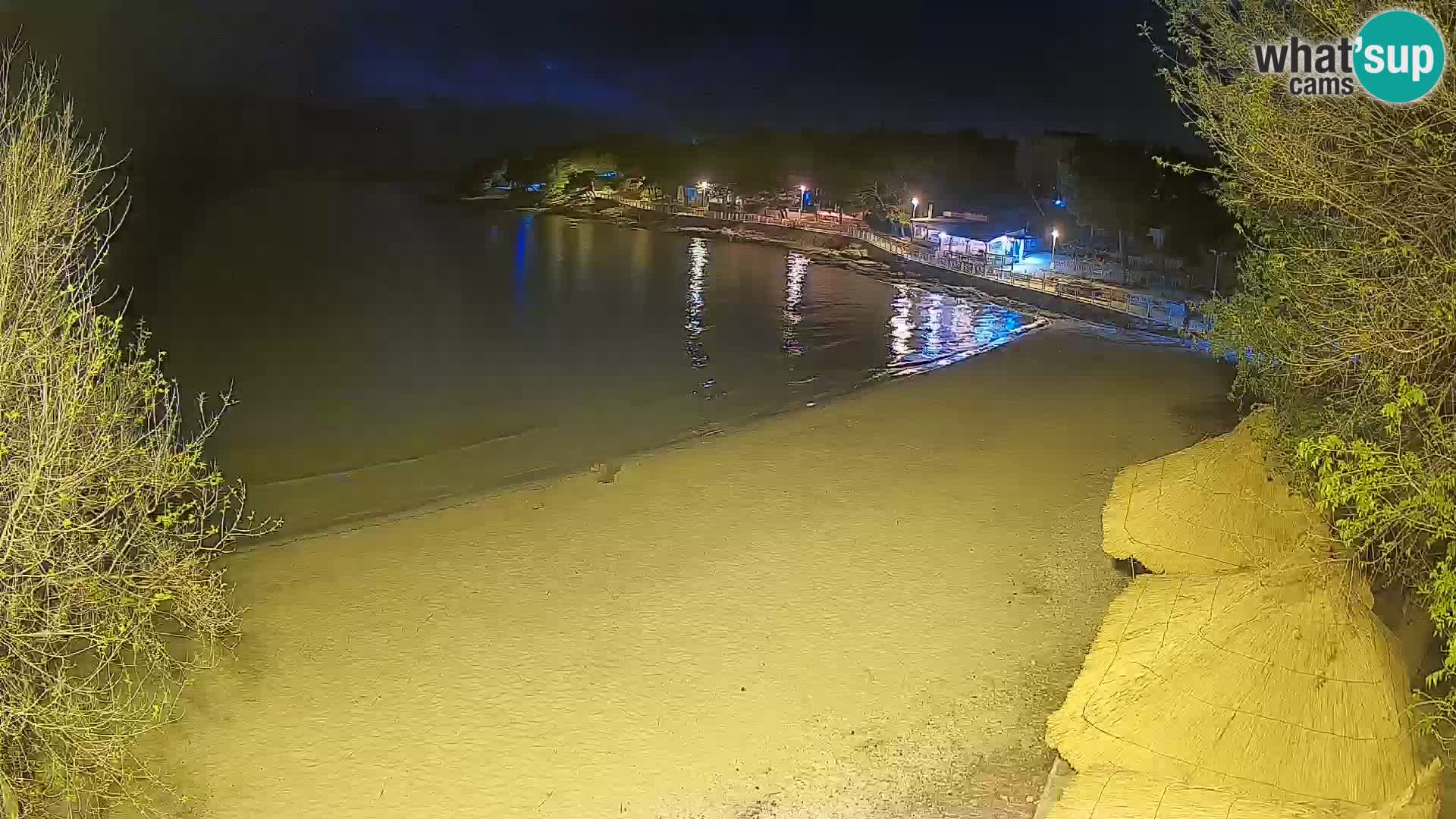 Strand Slanica Murter – webcam