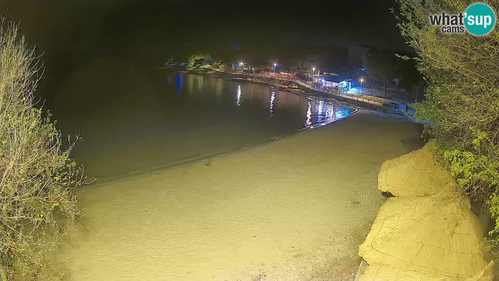 Strand Slanica Murter – webcam