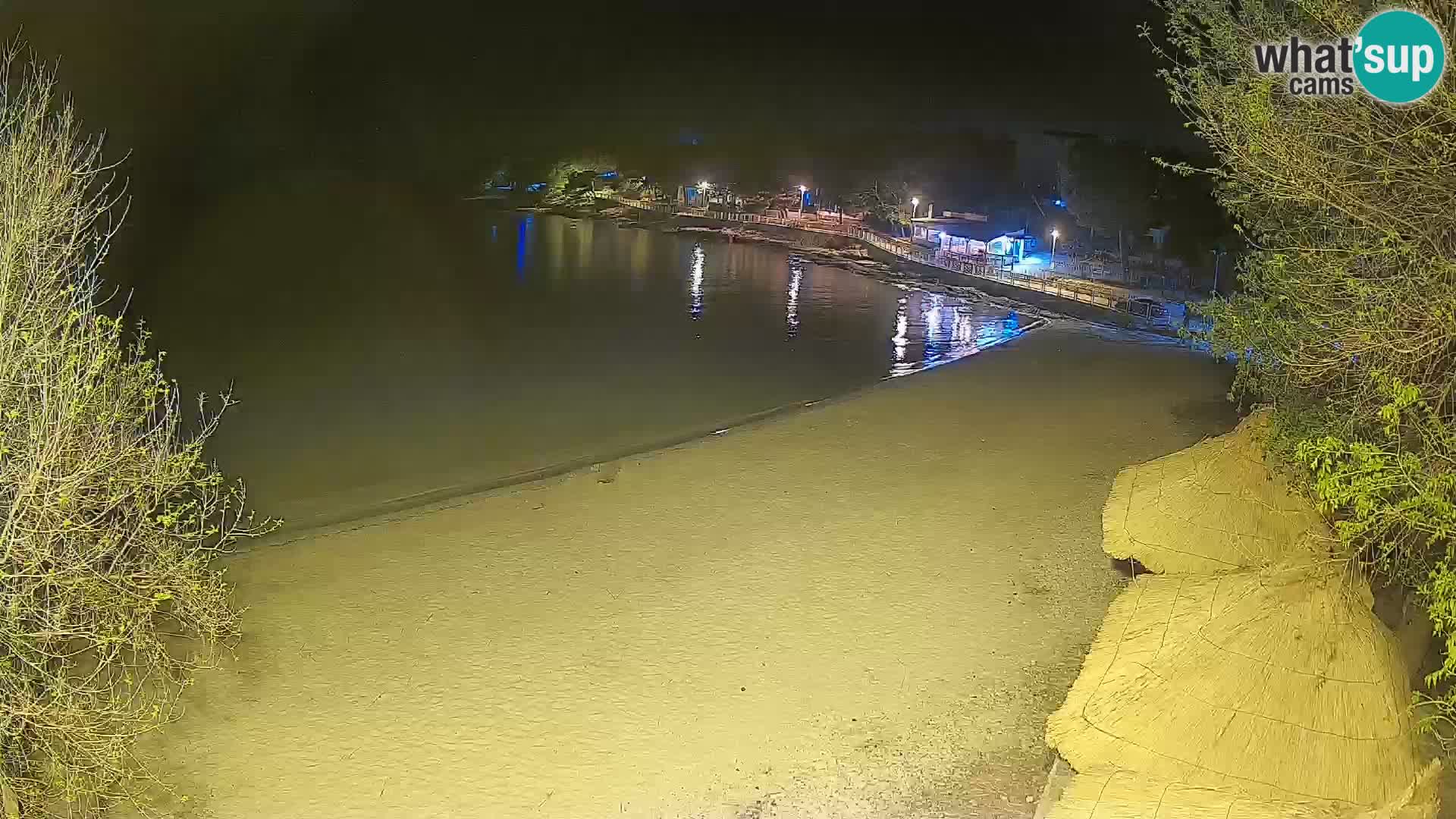 Strand Slanica Murter – webcam