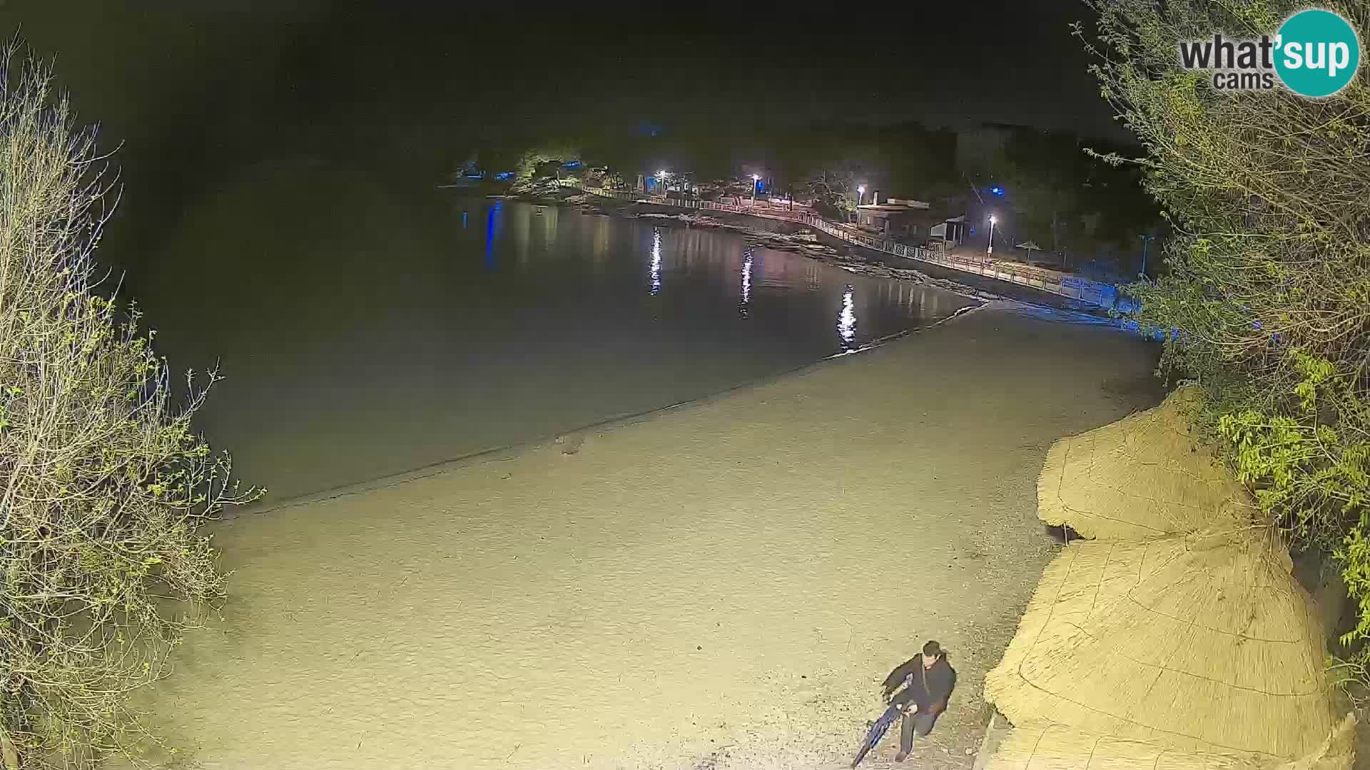Strand Slanica Murter – webcam