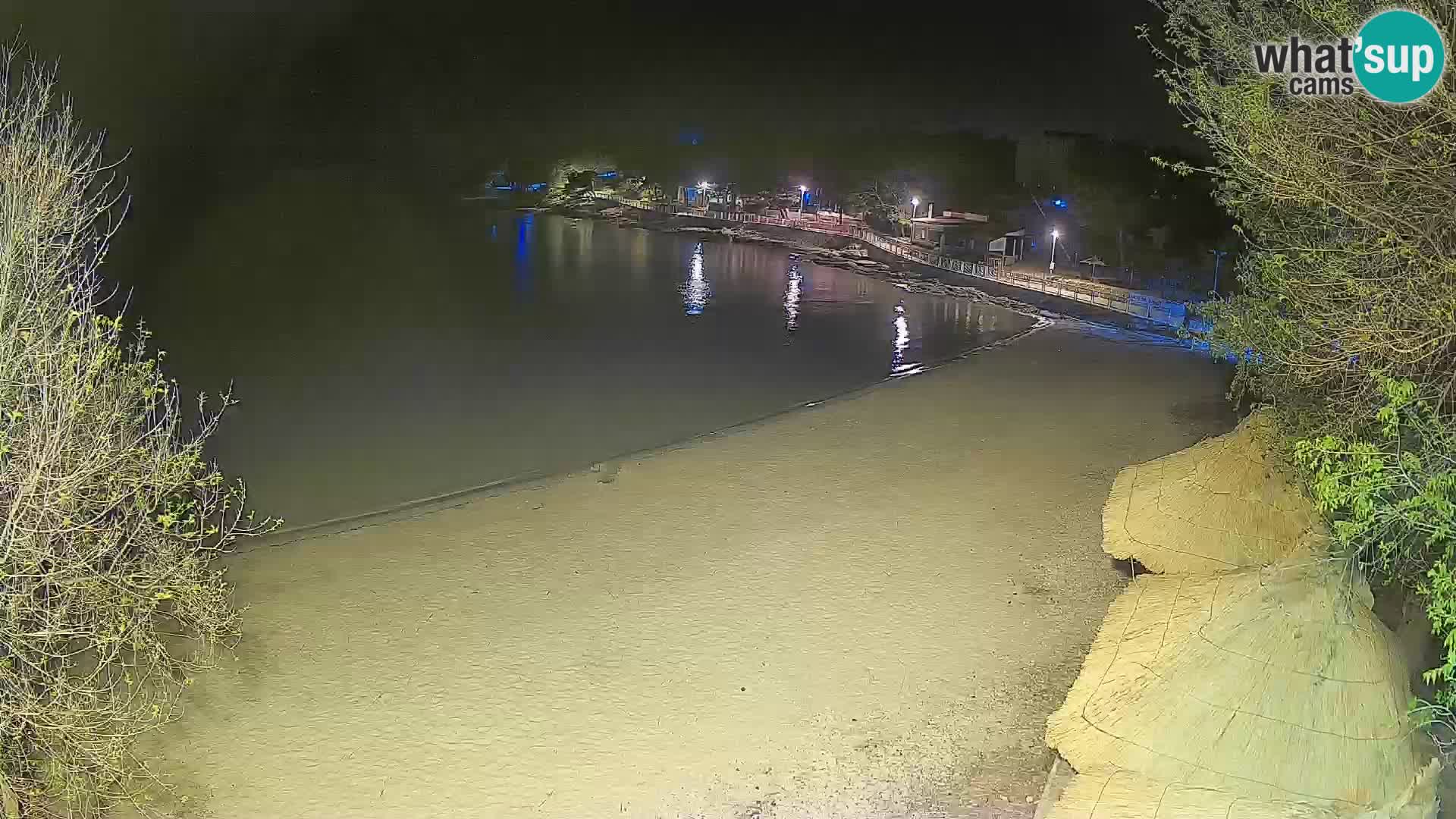 Strand Slanica Murter – webcam