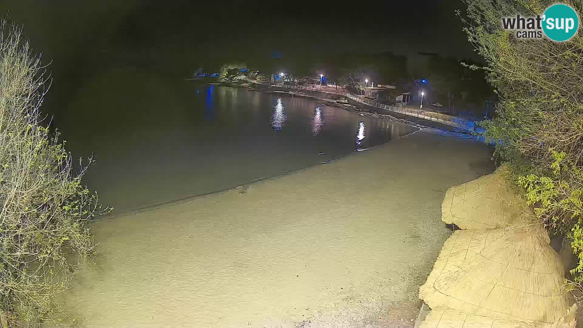 Strand Slanica Murter – webcam
