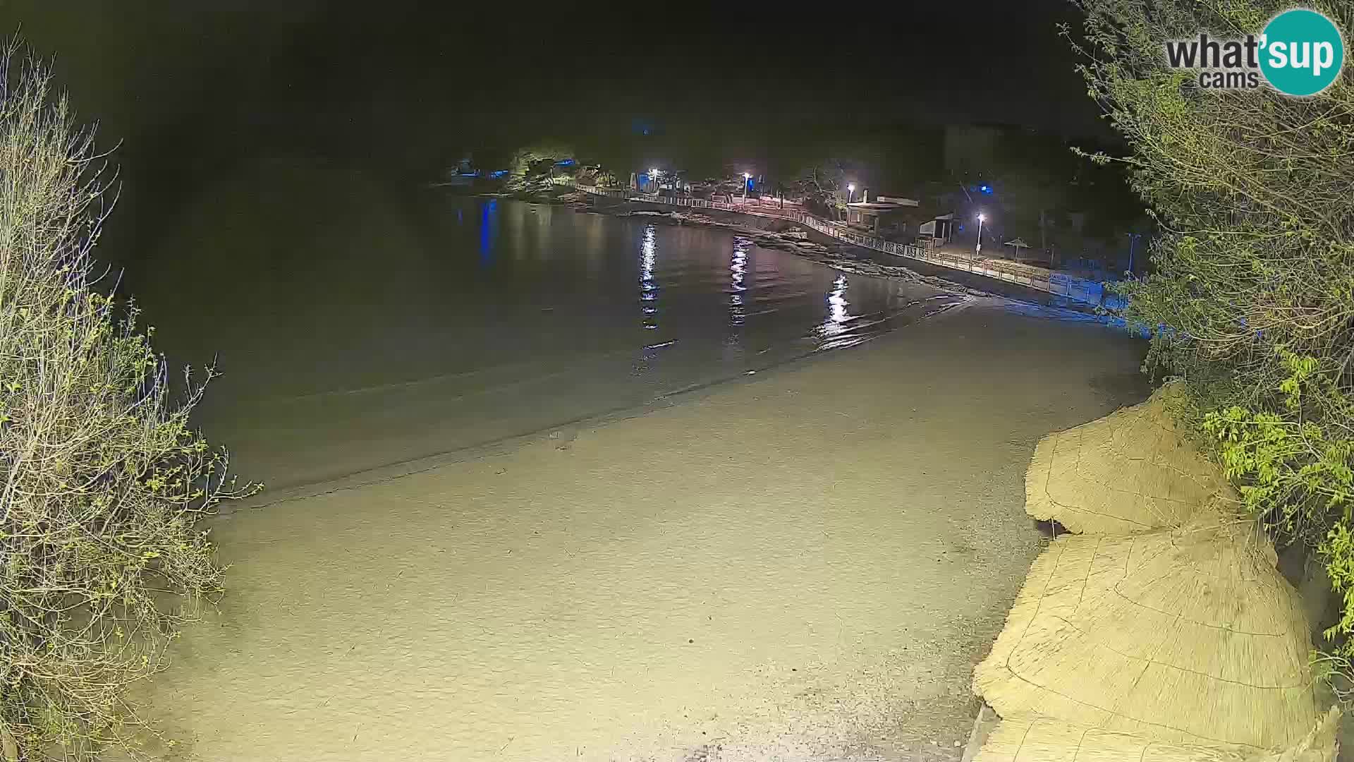 Plaža Slanica Murter – web kamera