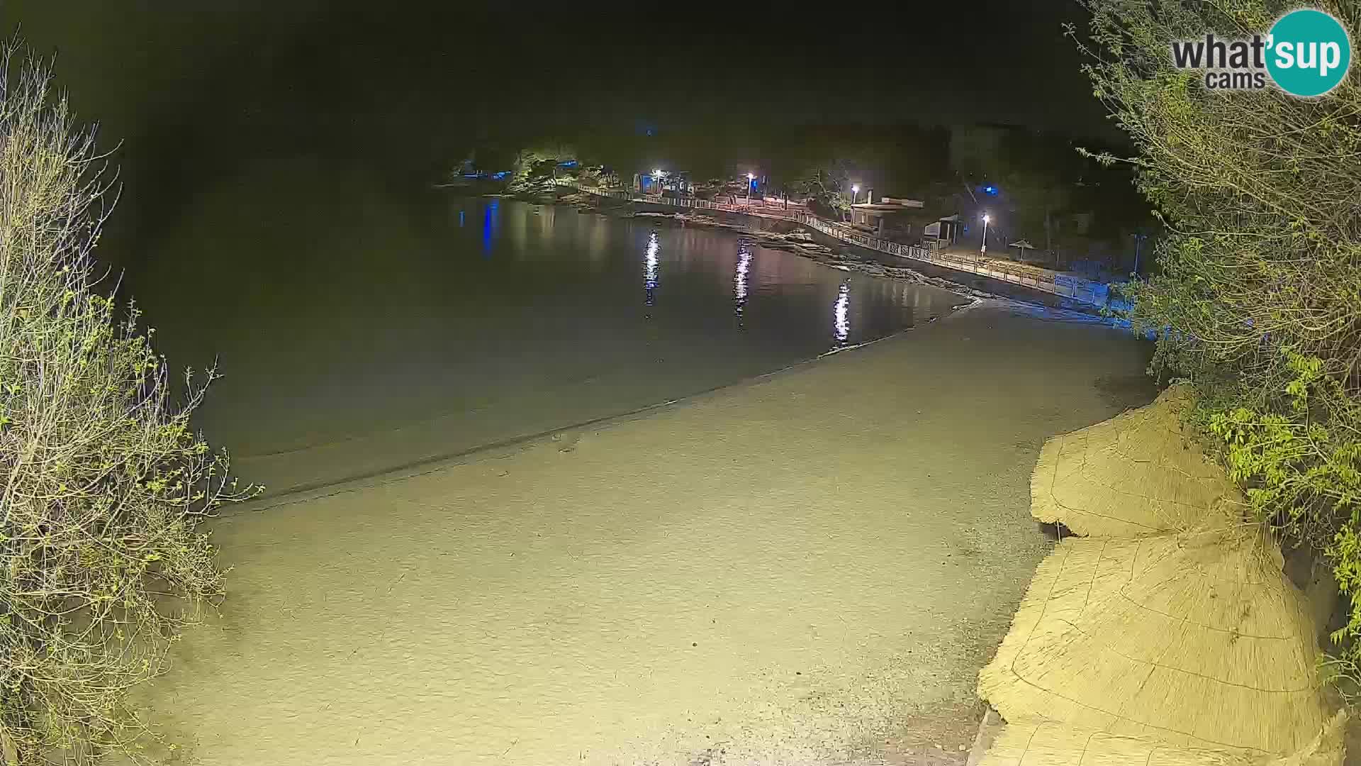 Plaža Slanica Murter – web kamera