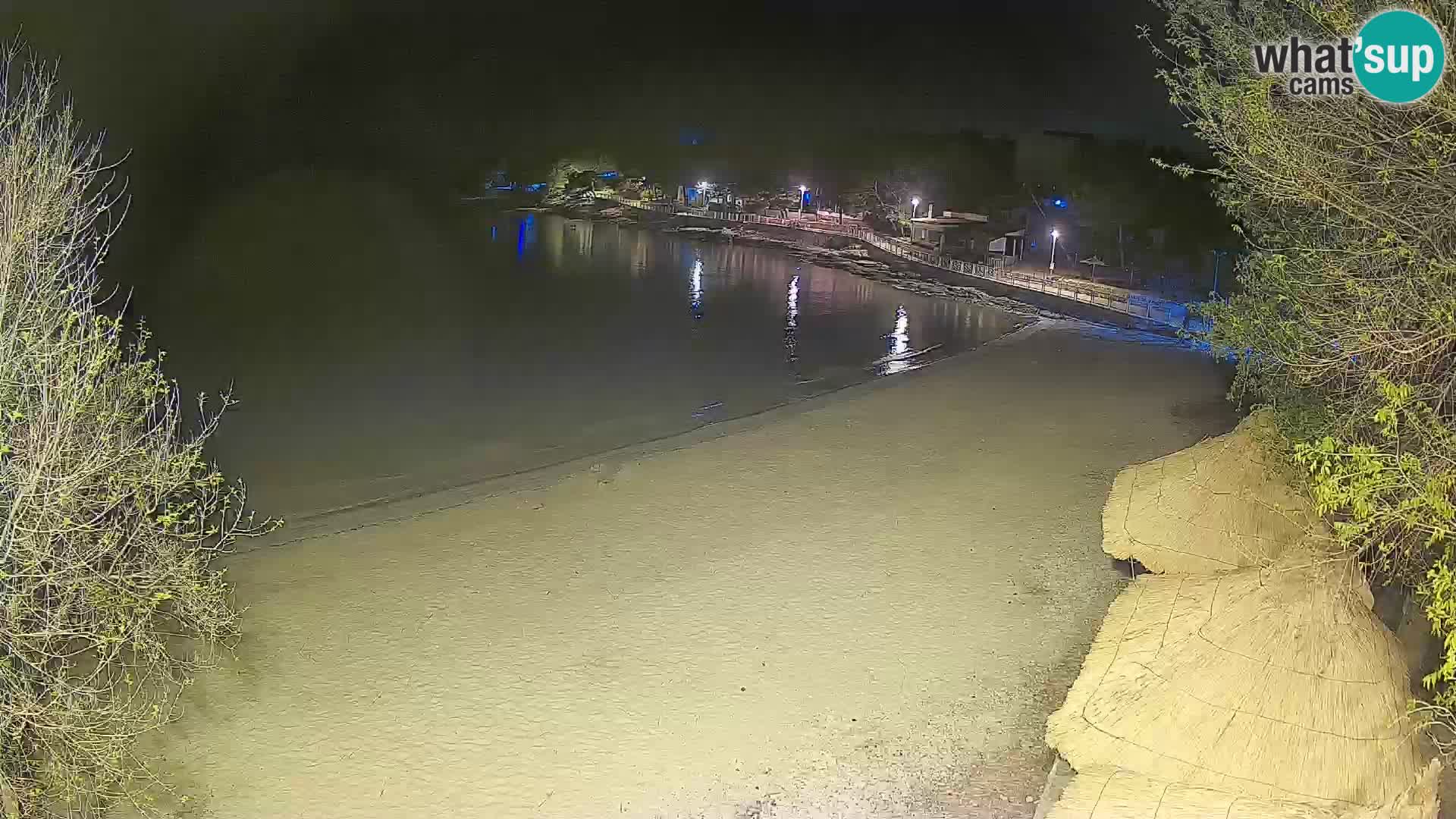 Strand Slanica Murter – webcam