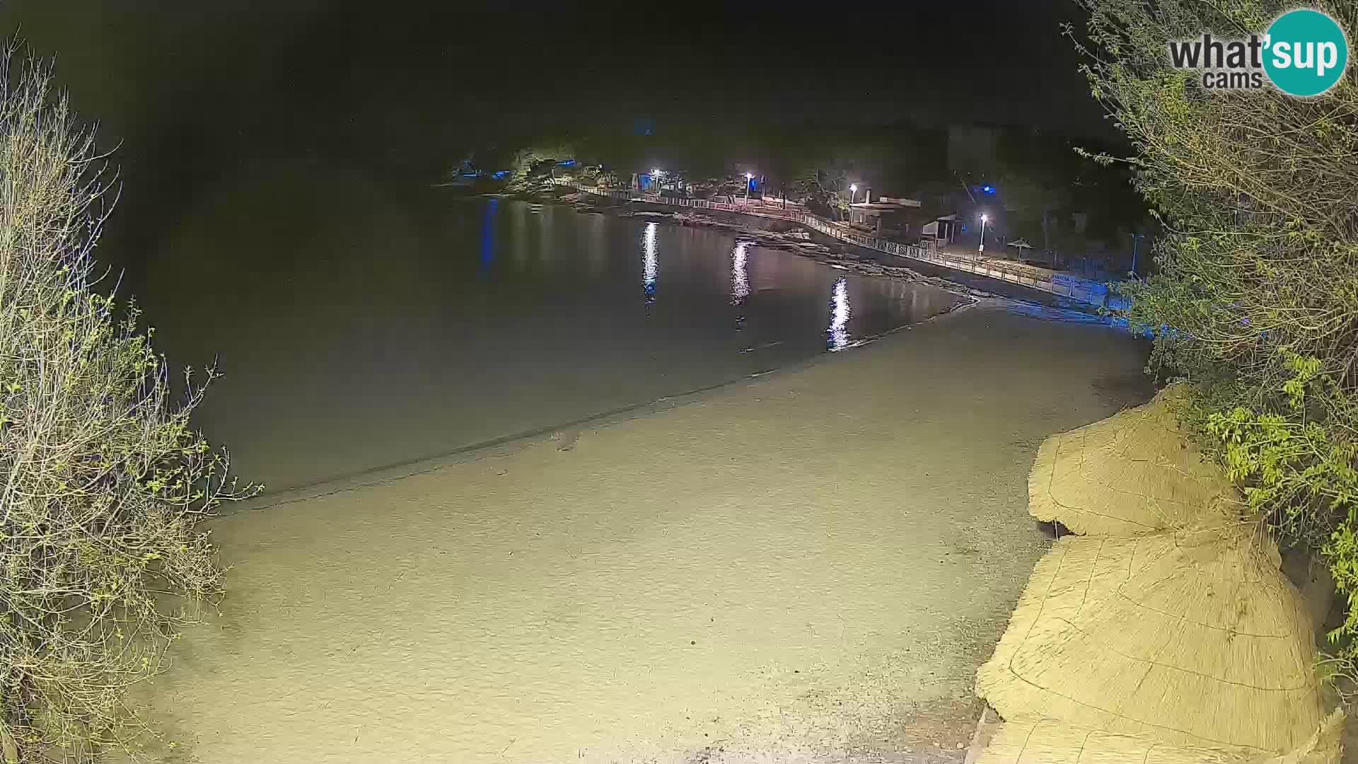 Strand Slanica Murter – webcam