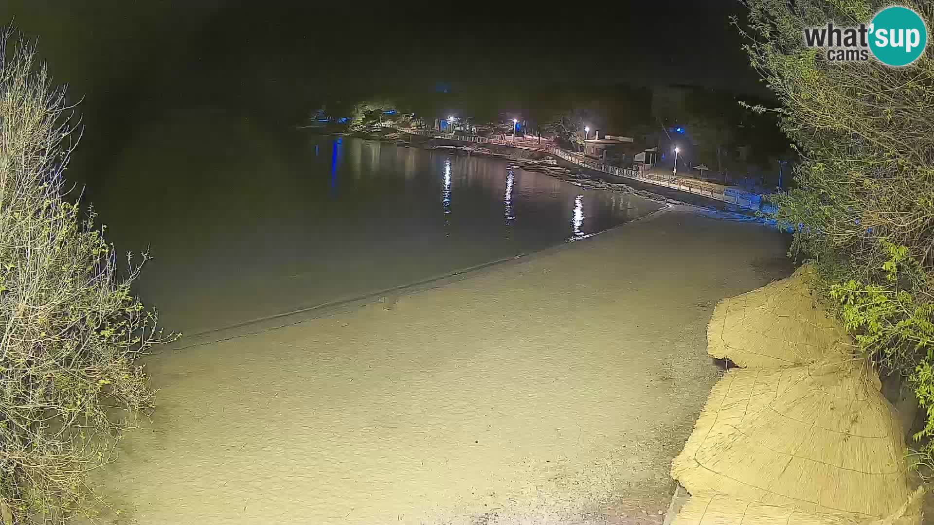 Strand Slanica Murter – webcam