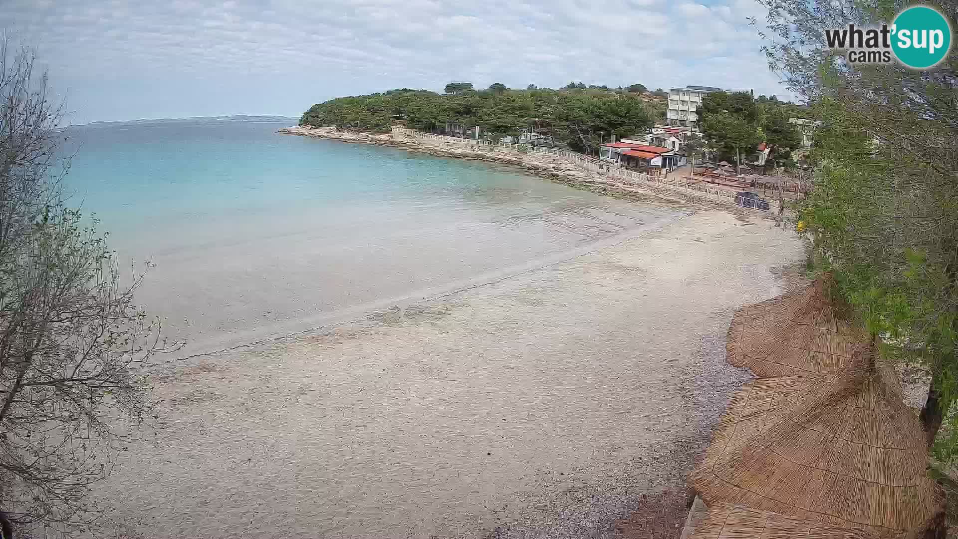 Strand Slanica Murter – webcam