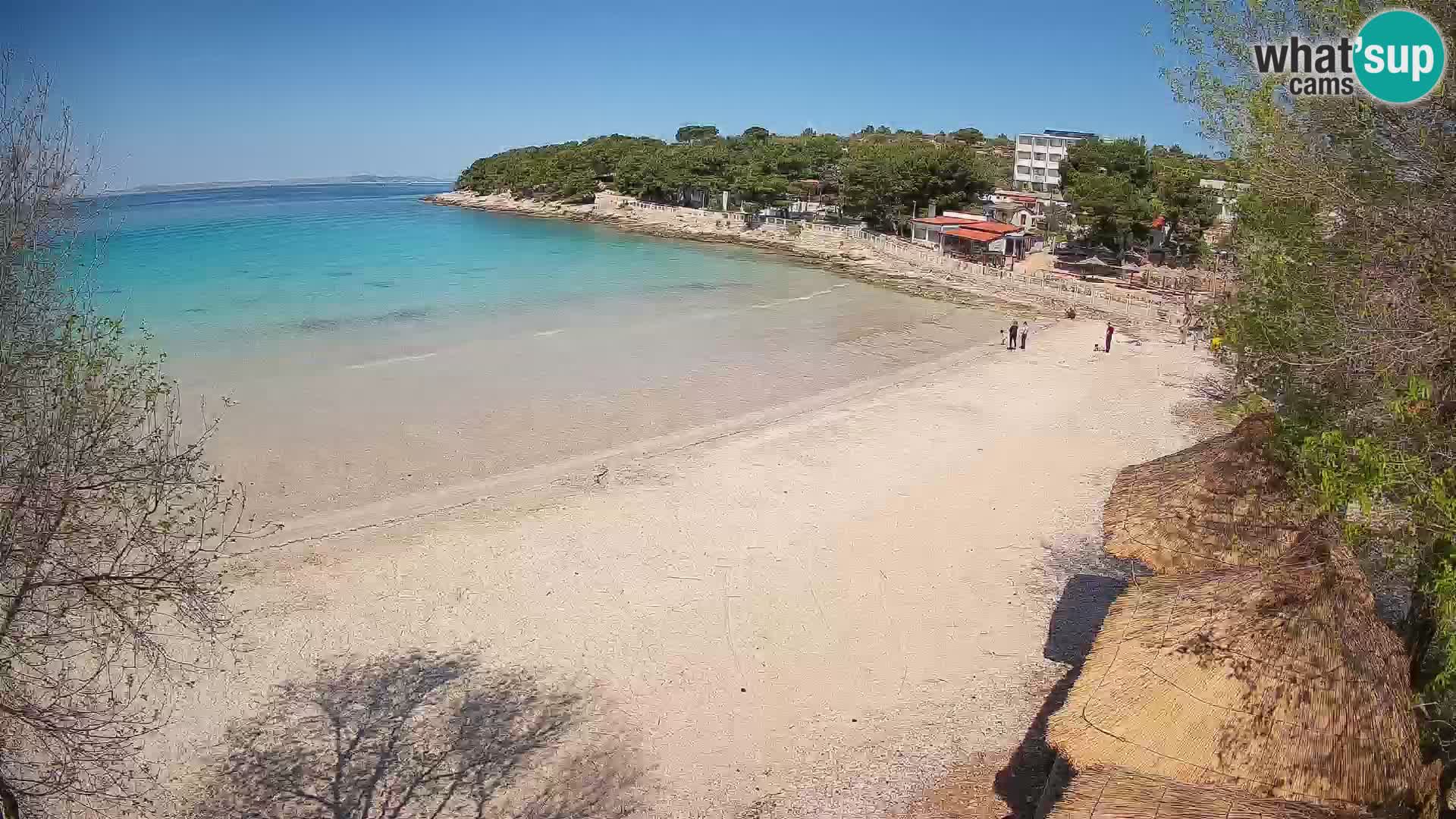 Plaža Slanica Murter – web kamera