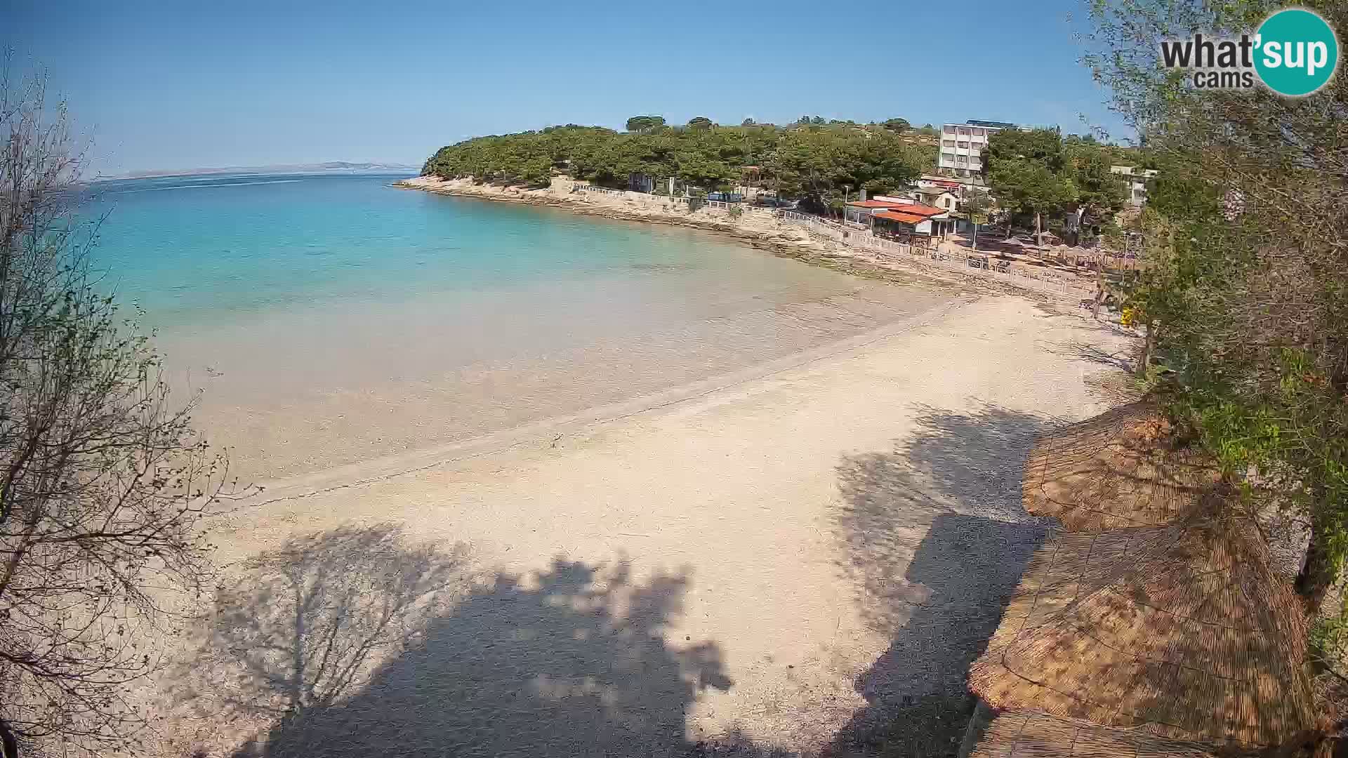 Plaža Slanica Murter – web kamera
