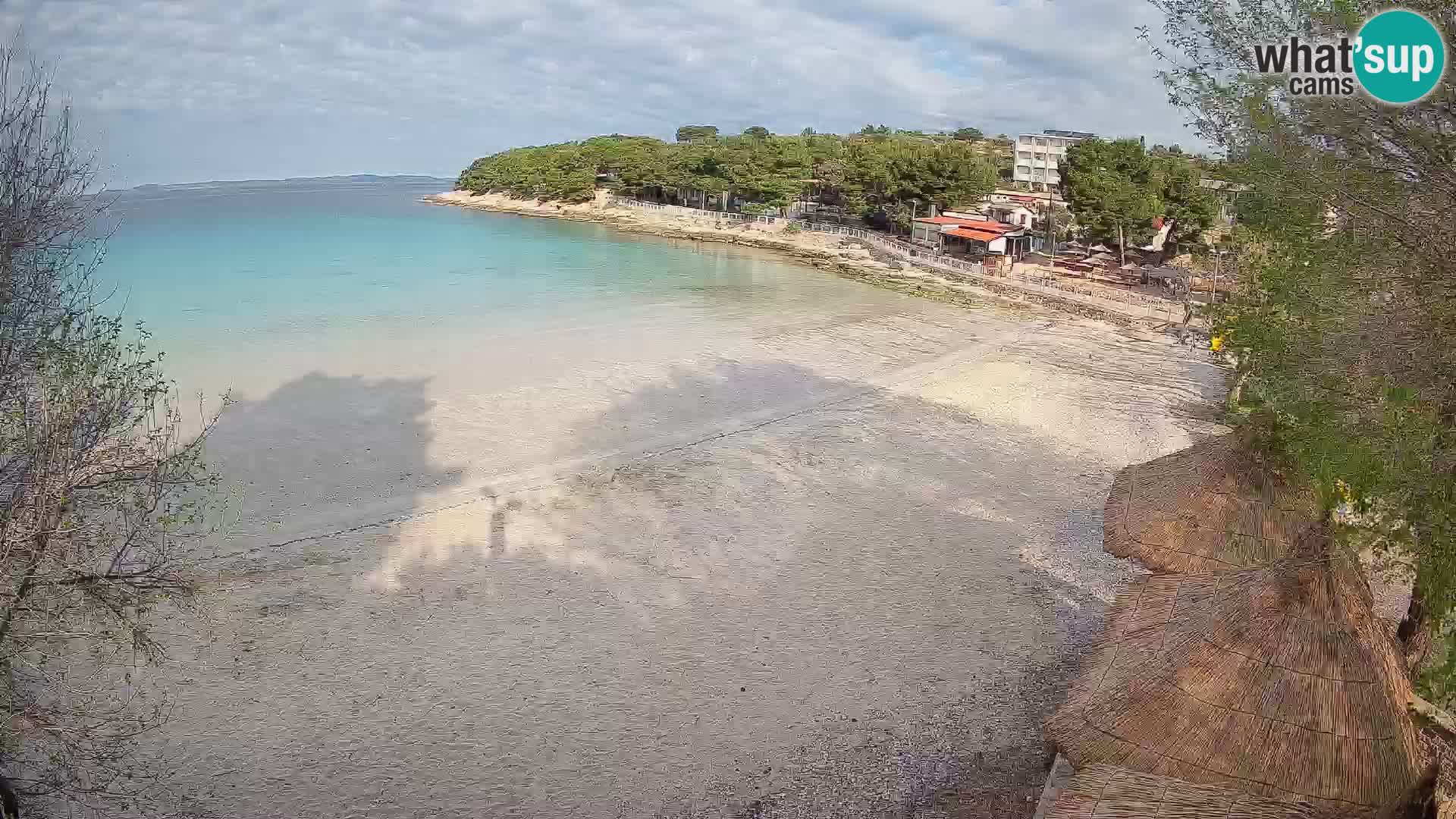 Plaža Slanica Murter – web kamera