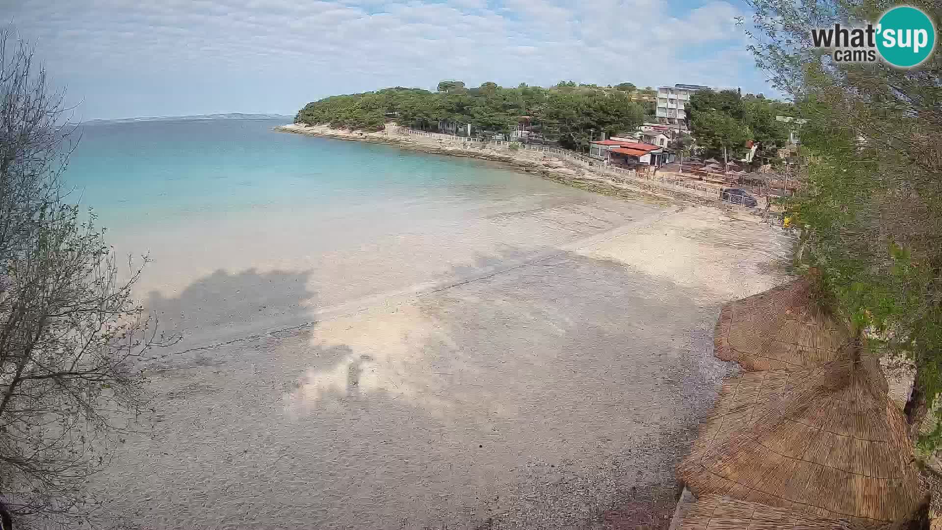 Strand Slanica Murter – webcam