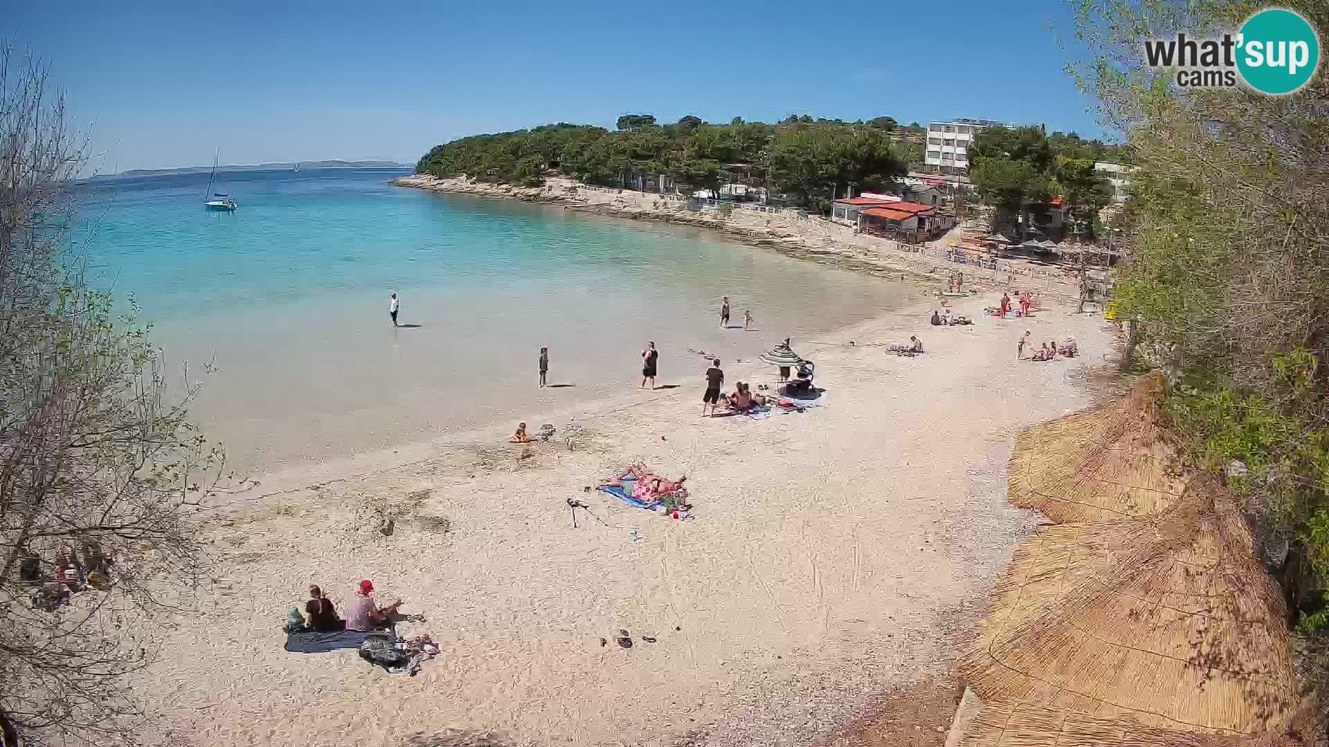 Plaža Slanica Murter – web kamera