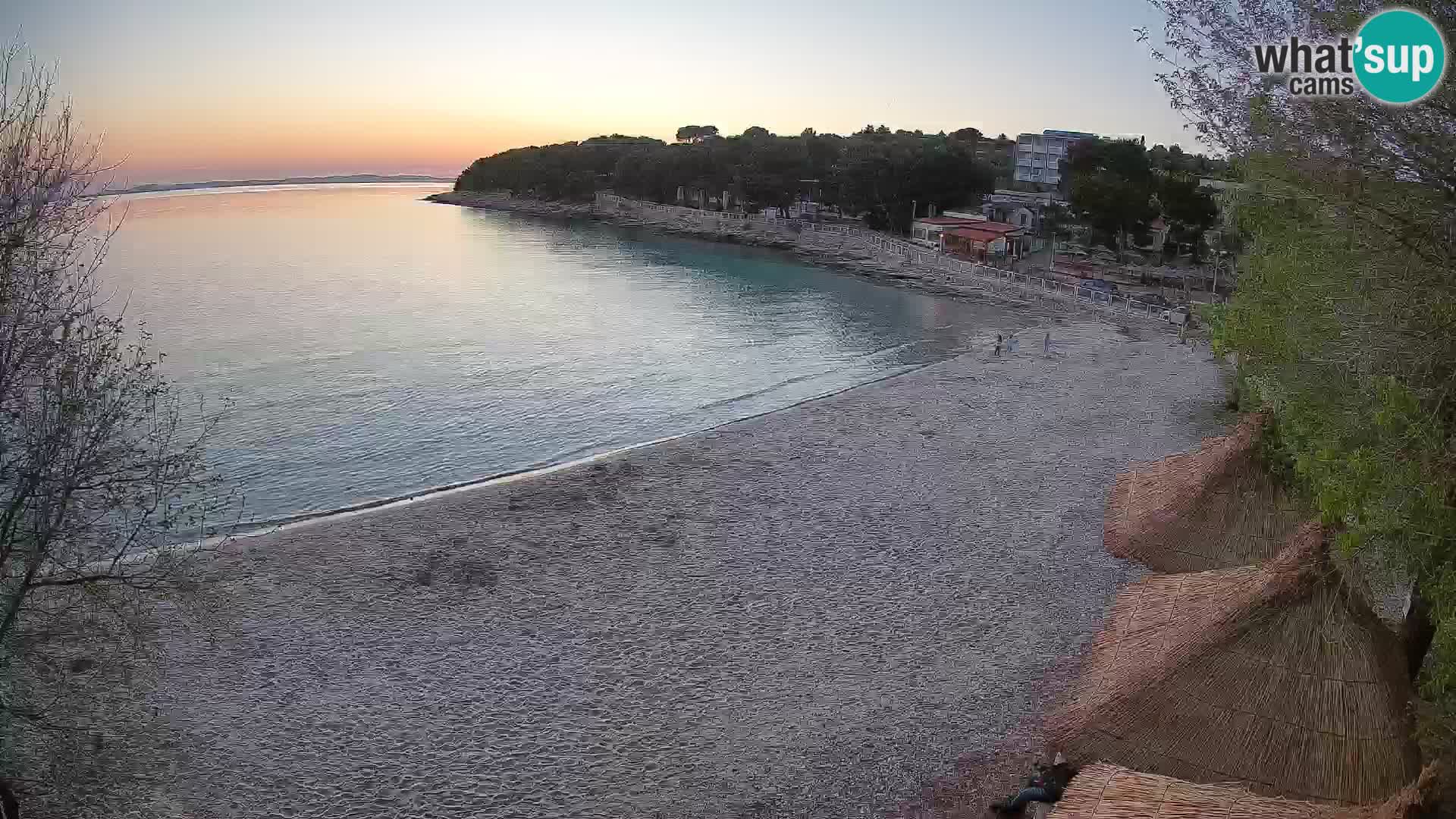 Strand Slanica Murter – webcam