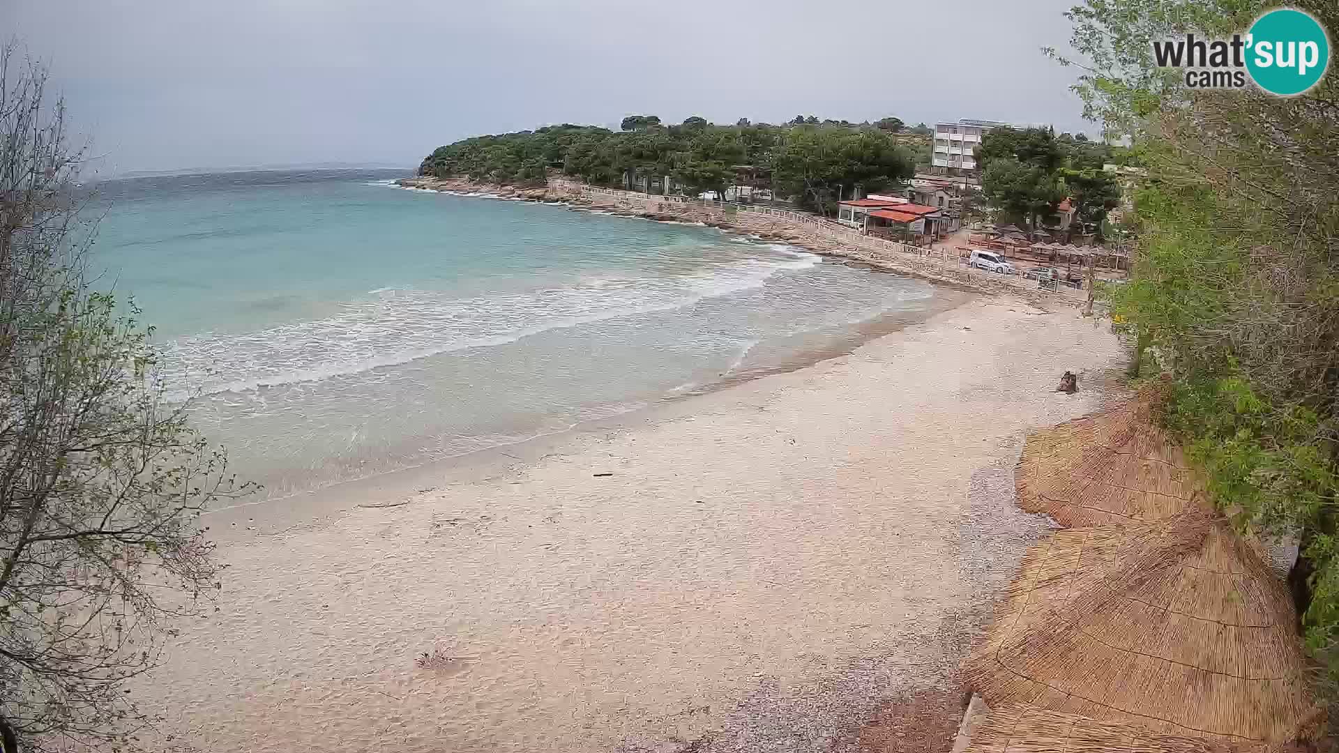 Strand Slanica Murter – webcam