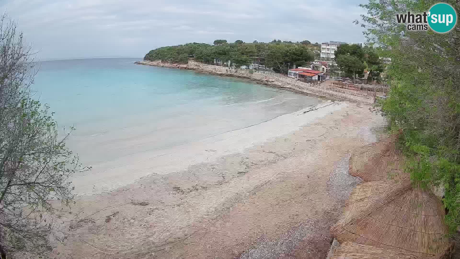 Plaža Slanica Murter – web kamera