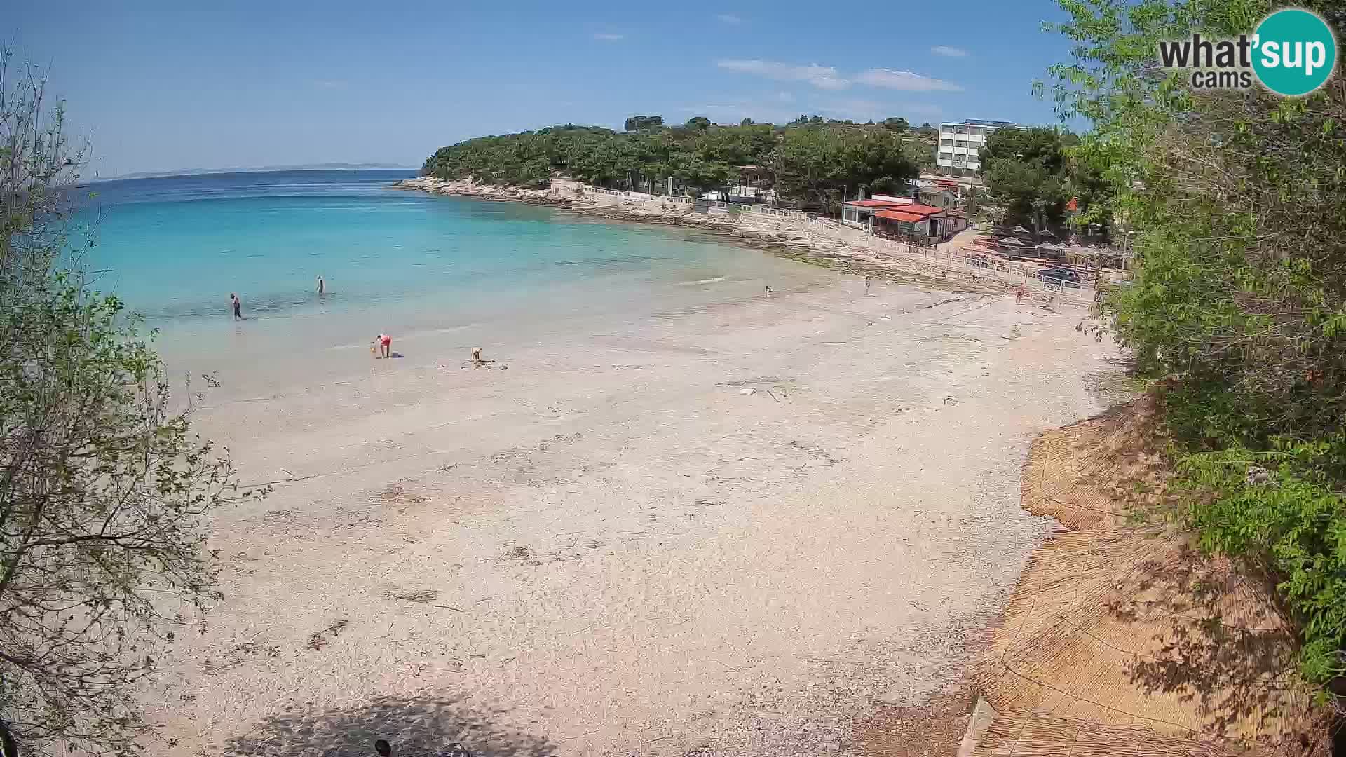 Plaža Slanica Murter – kamera v živo