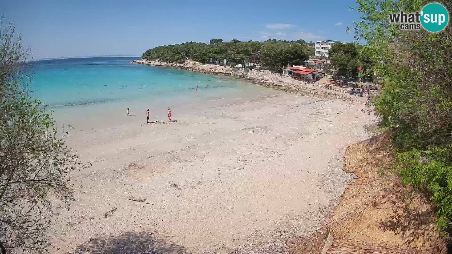 Plaža Slanica Murter – kamera v živo