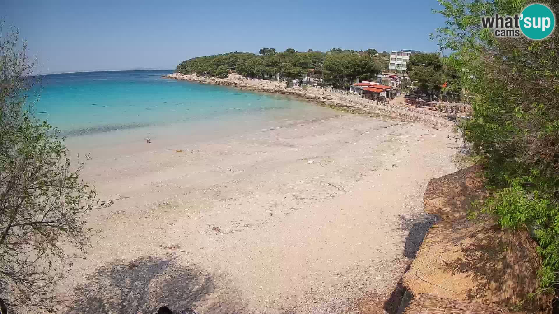 Plaža Slanica Murter – kamera v živo