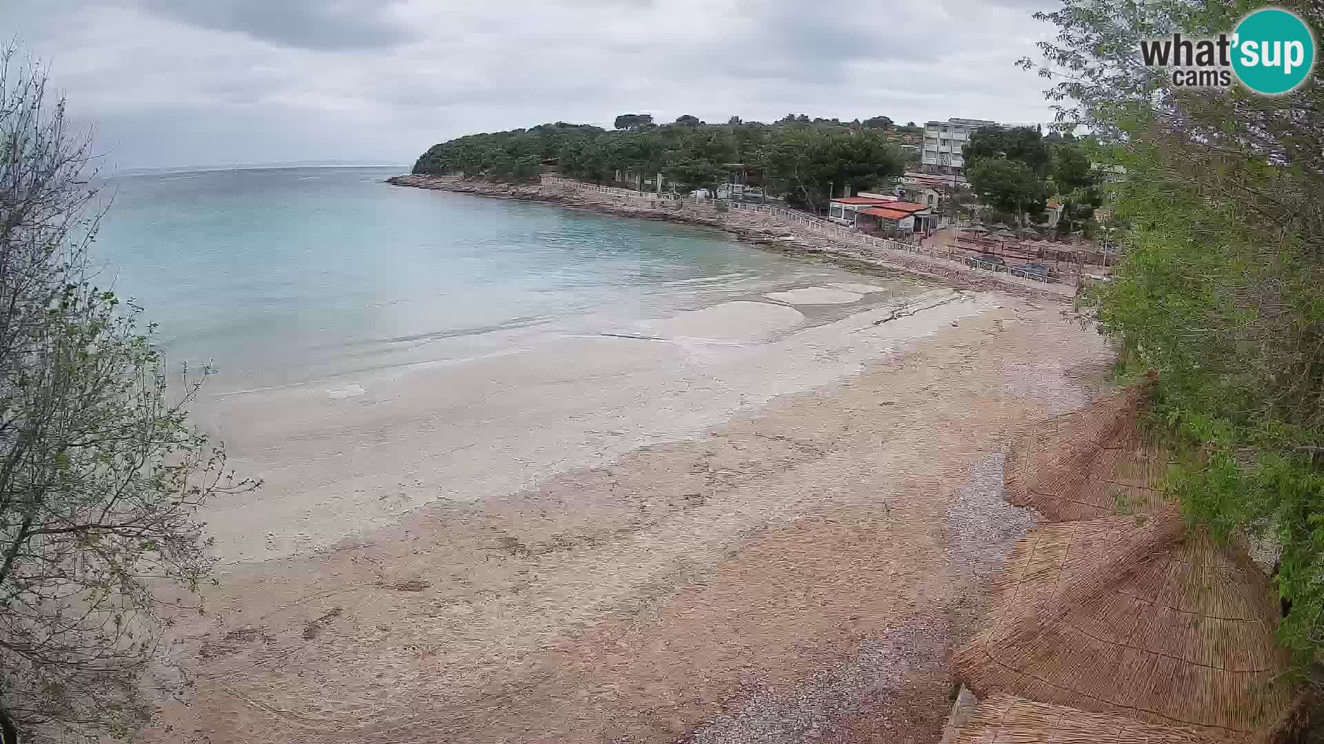 Strand Slanica Murter – webcam