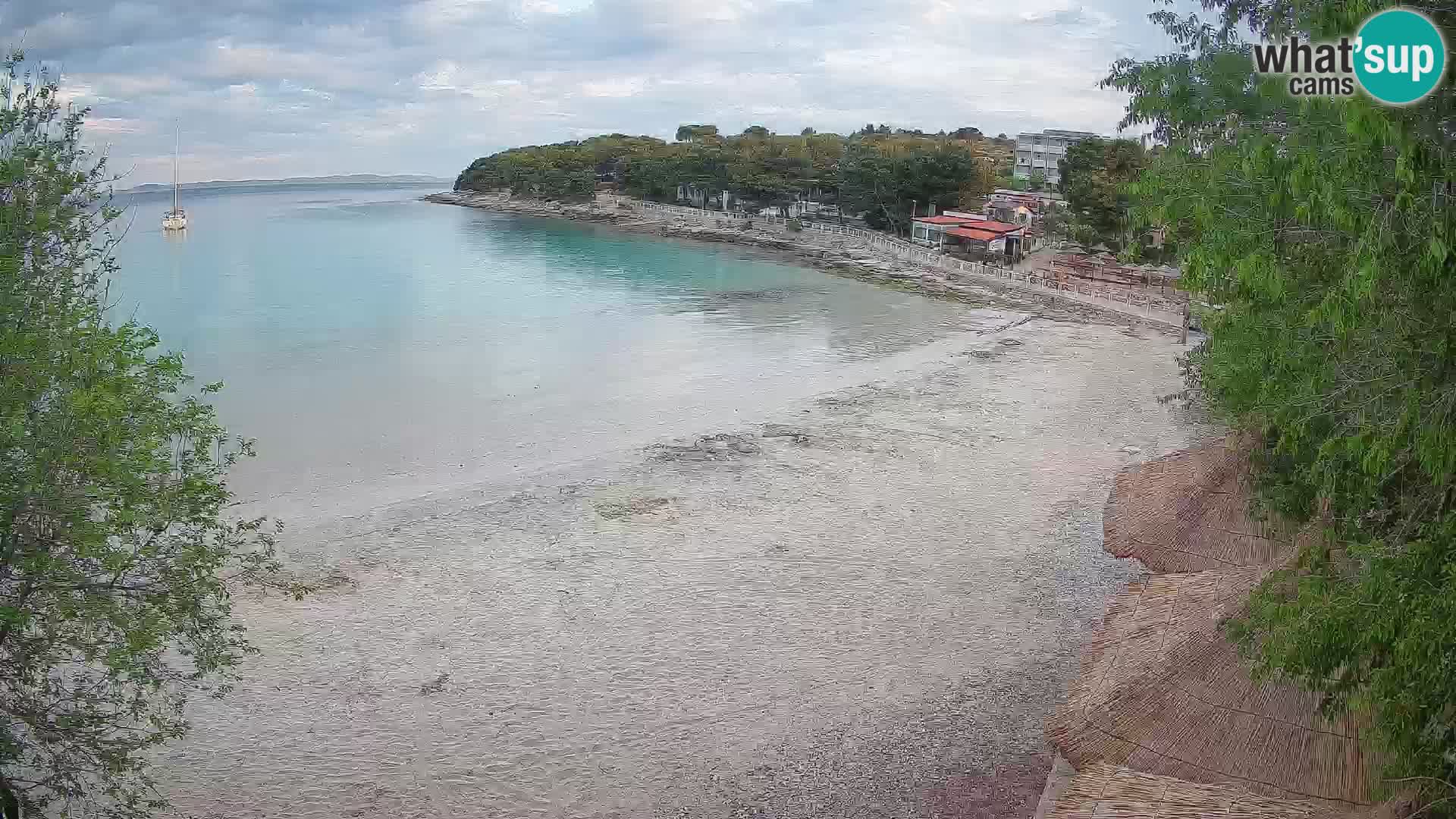 Plaža Slanica Murter – web kamera