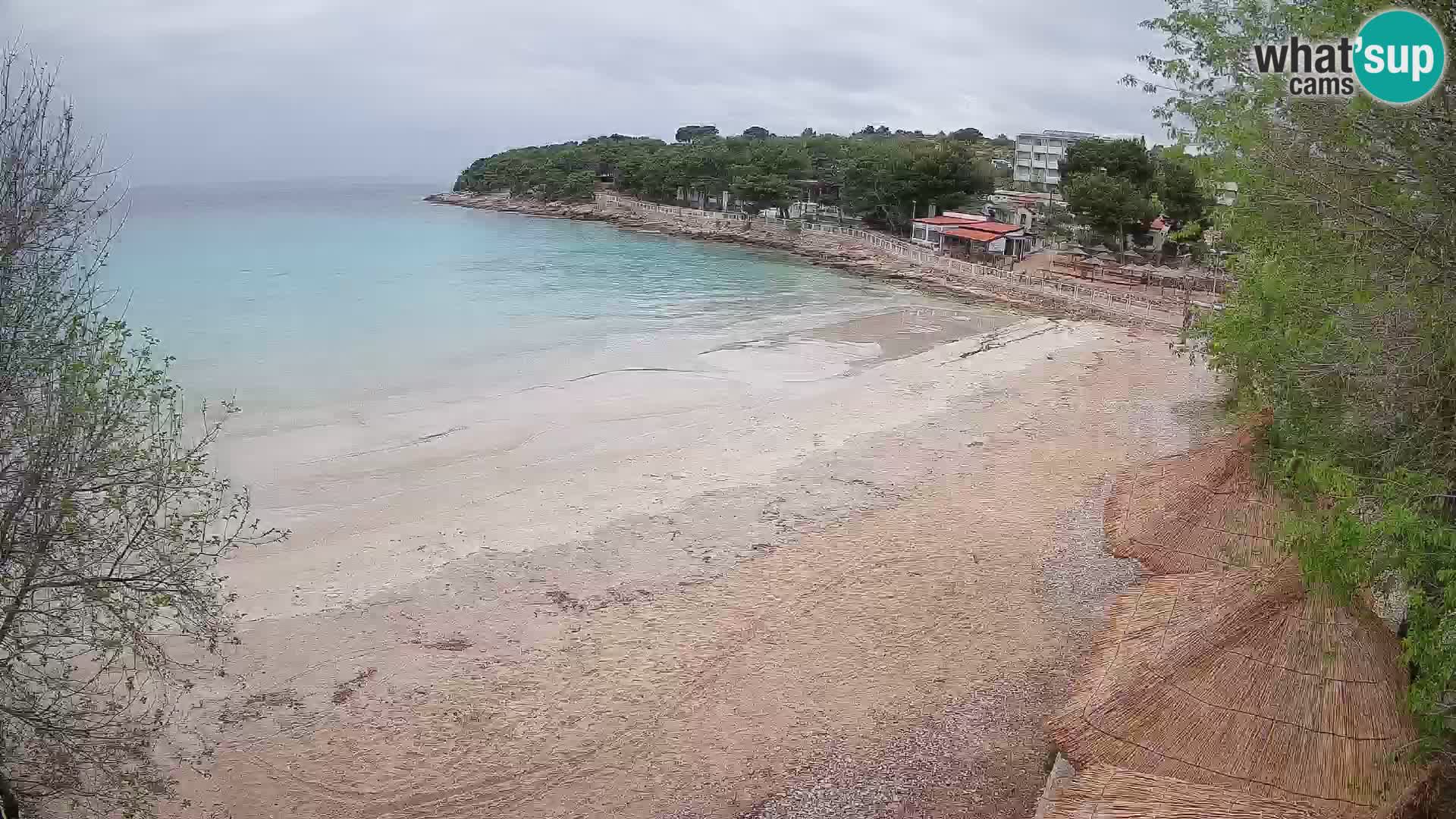 Strand Slanica Murter – webcam