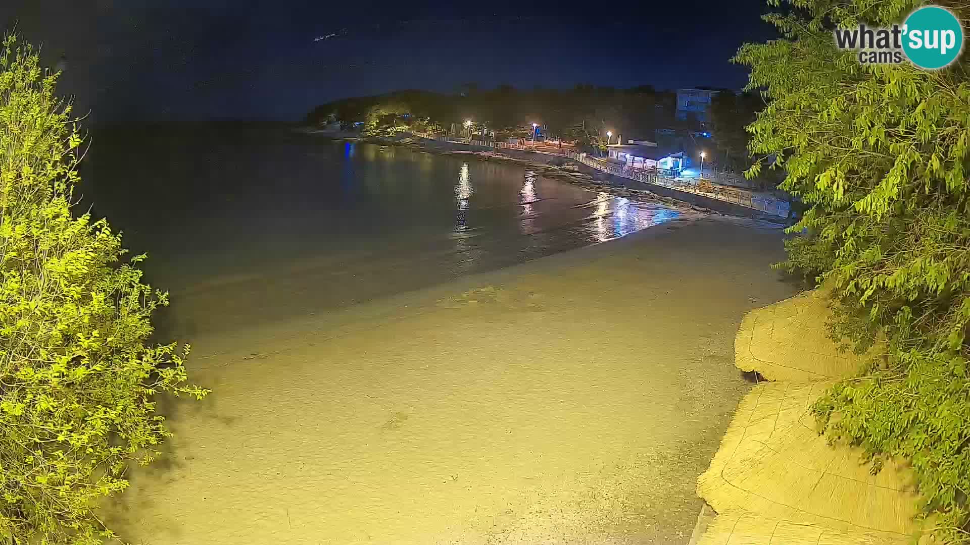 Strand Slanica Murter – webcam