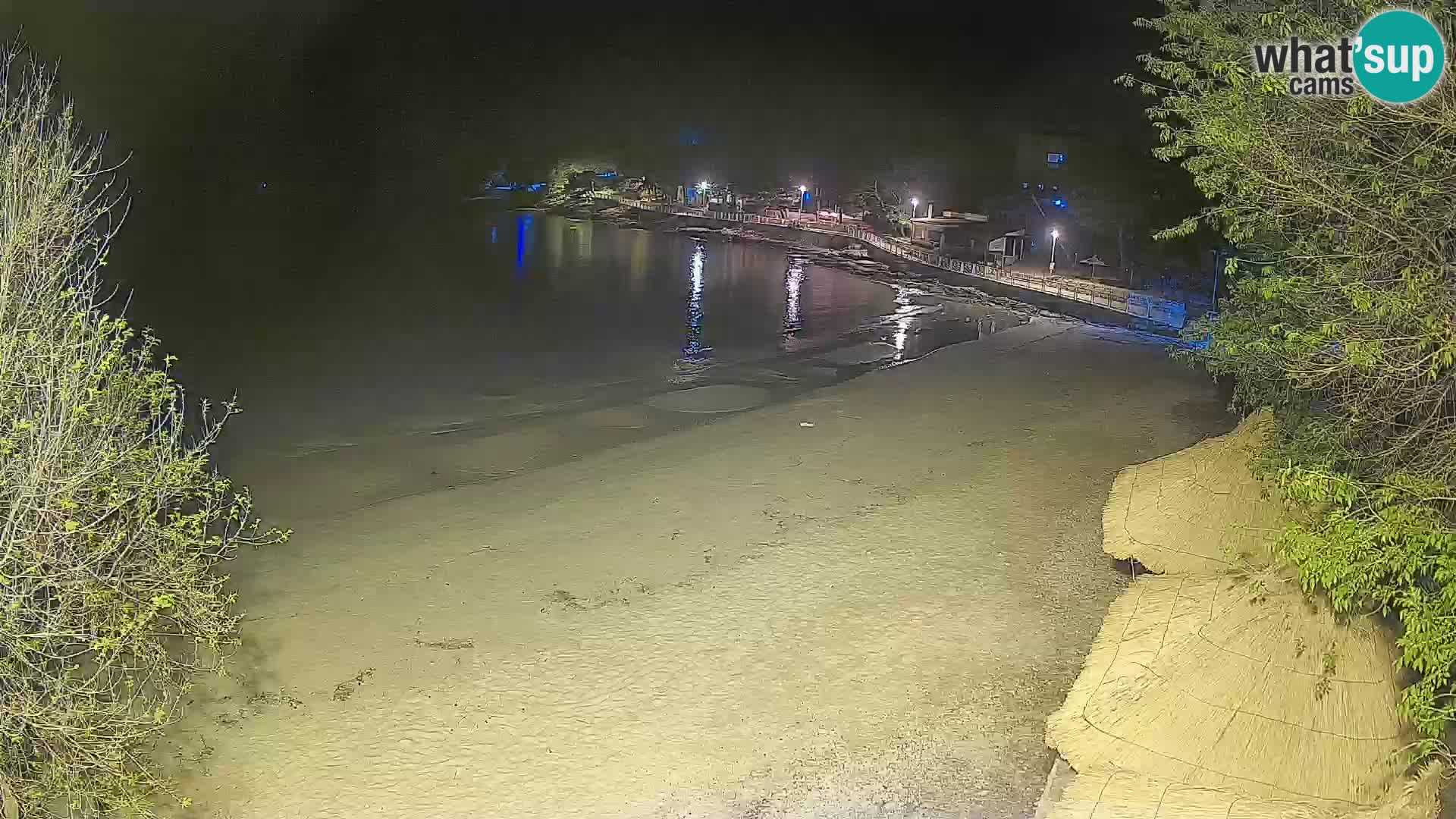 Strand Slanica Murter – webcam