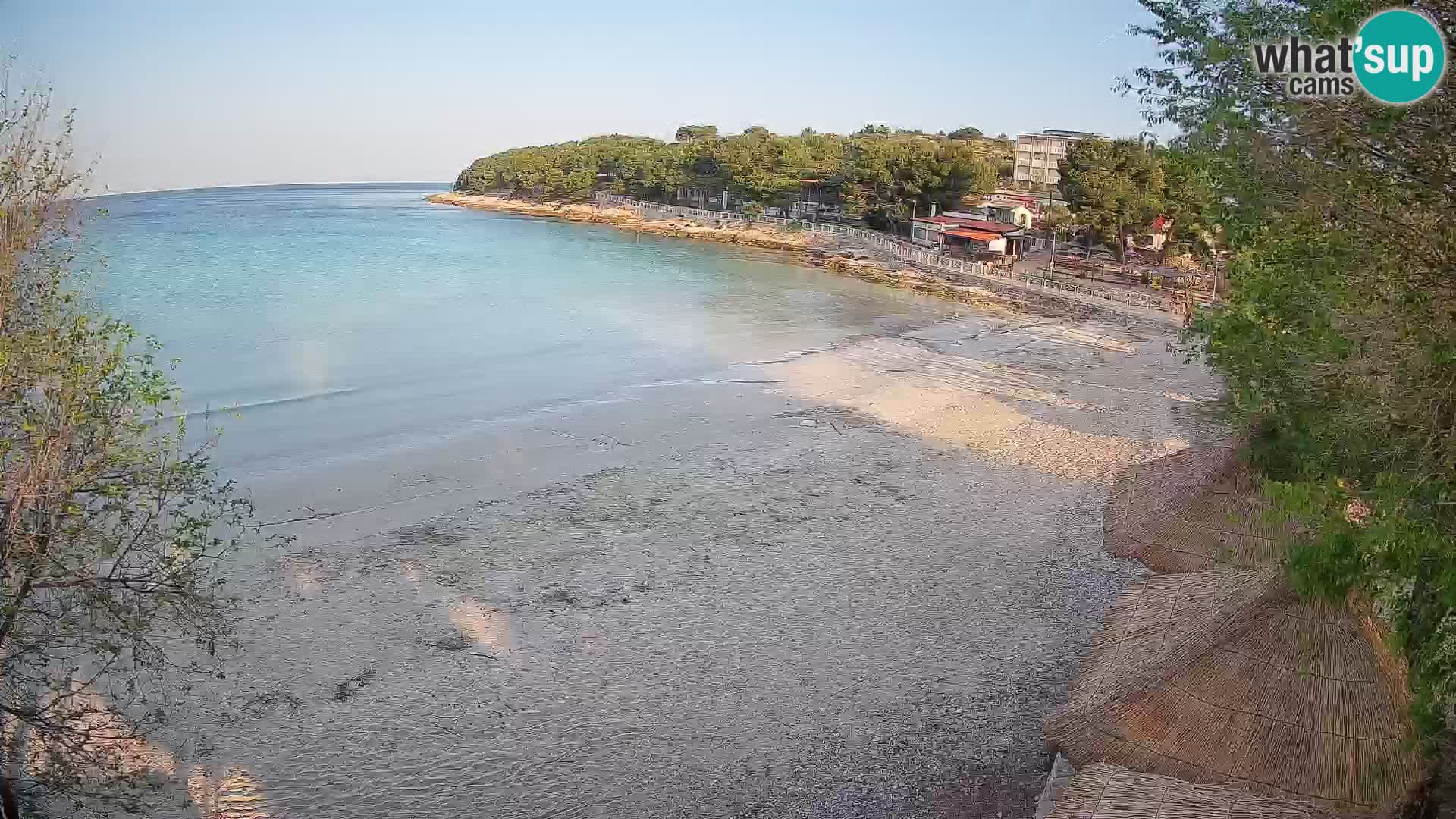 Strand Slanica Murter – webcam