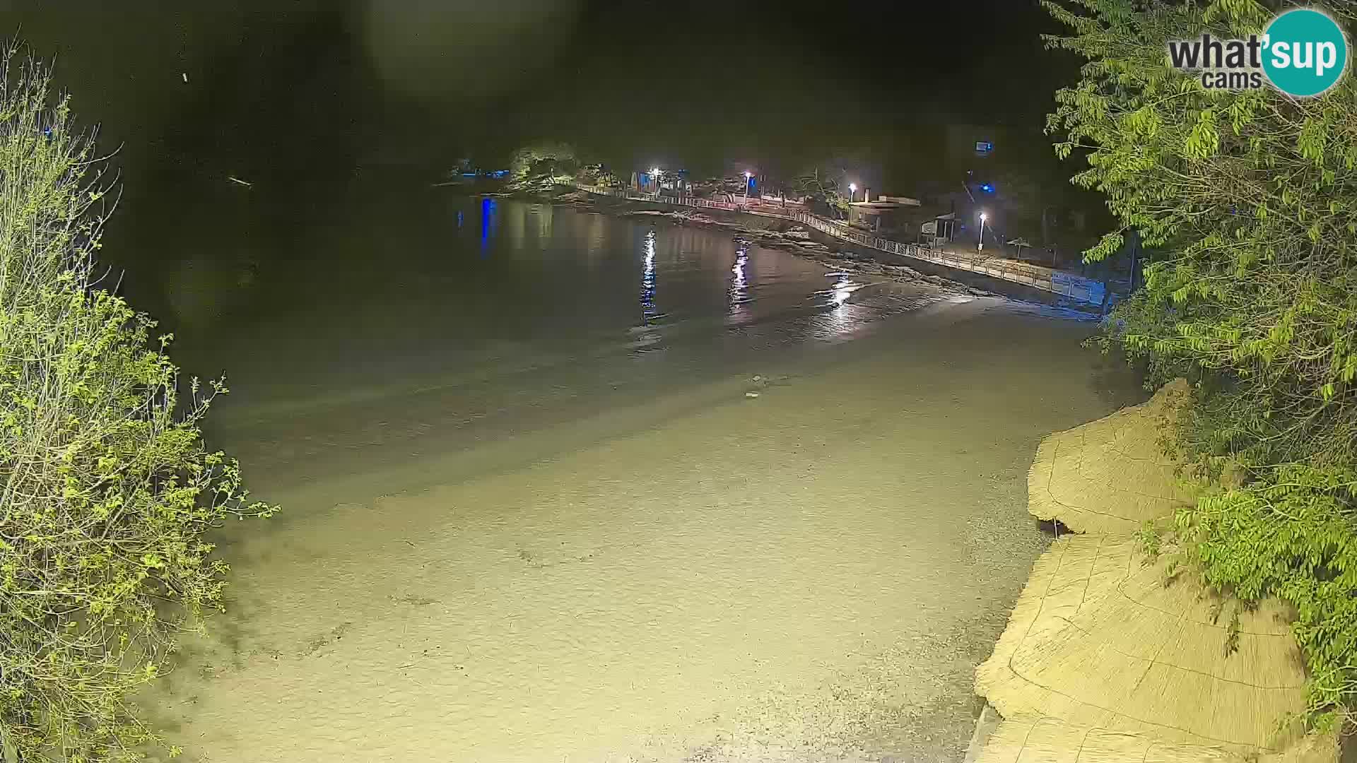 Plaža Slanica Murter – web kamera