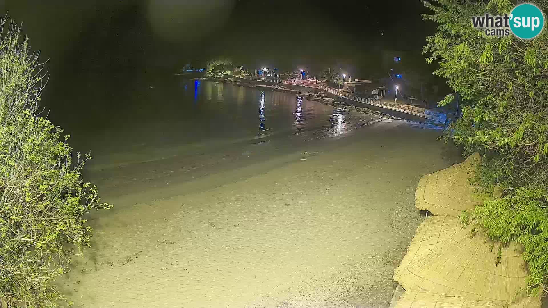 Plaža Slanica Murter – web kamera