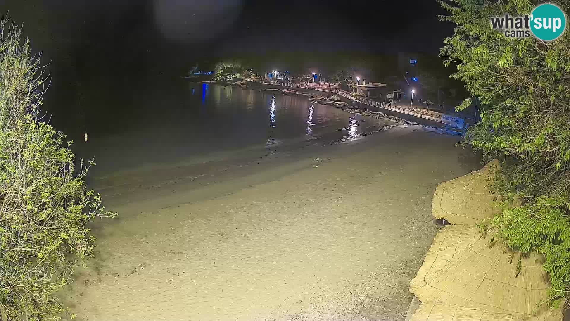 Plaža Slanica Murter – web kamera