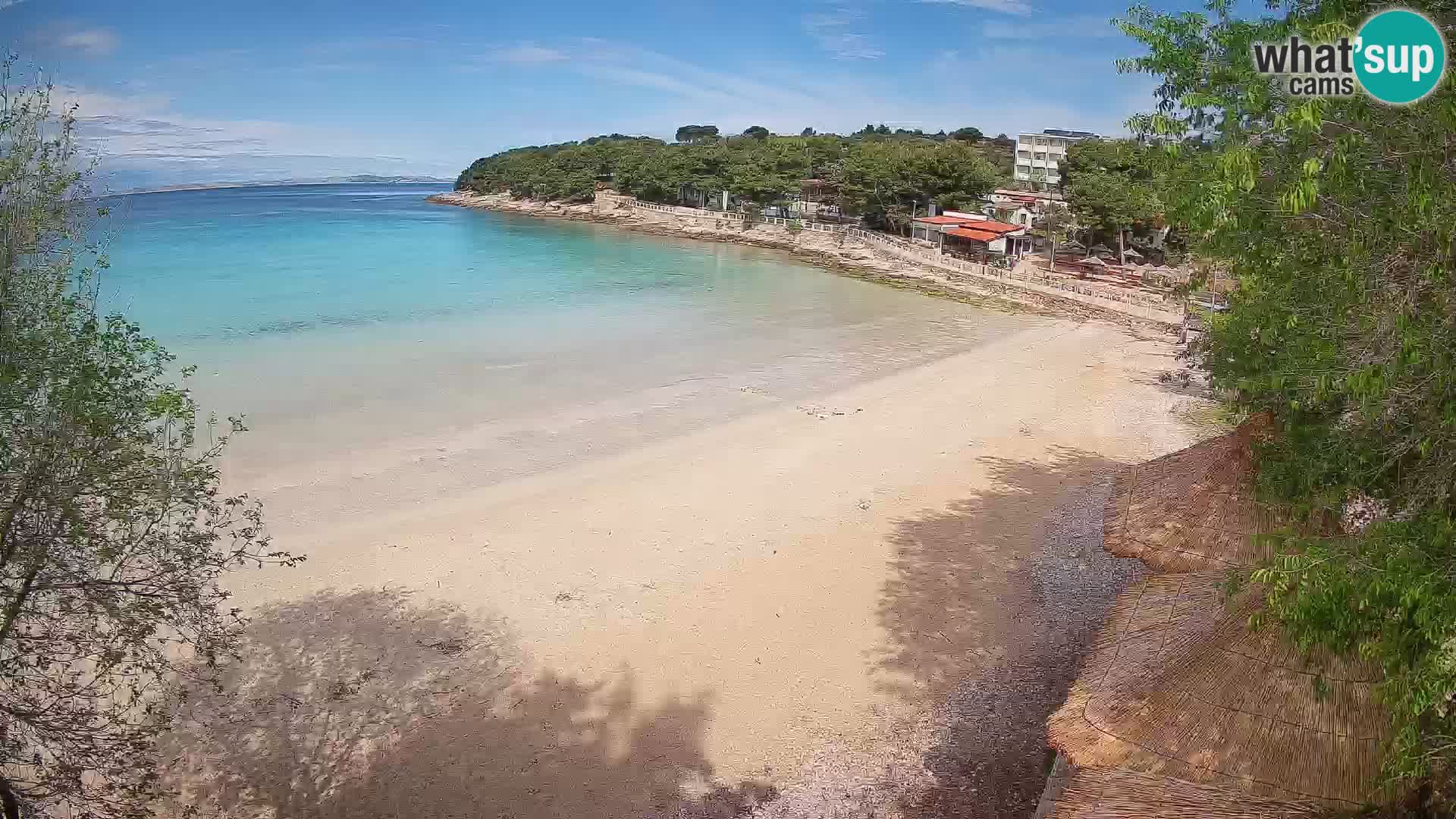 Plaža Slanica Murter – web kamera