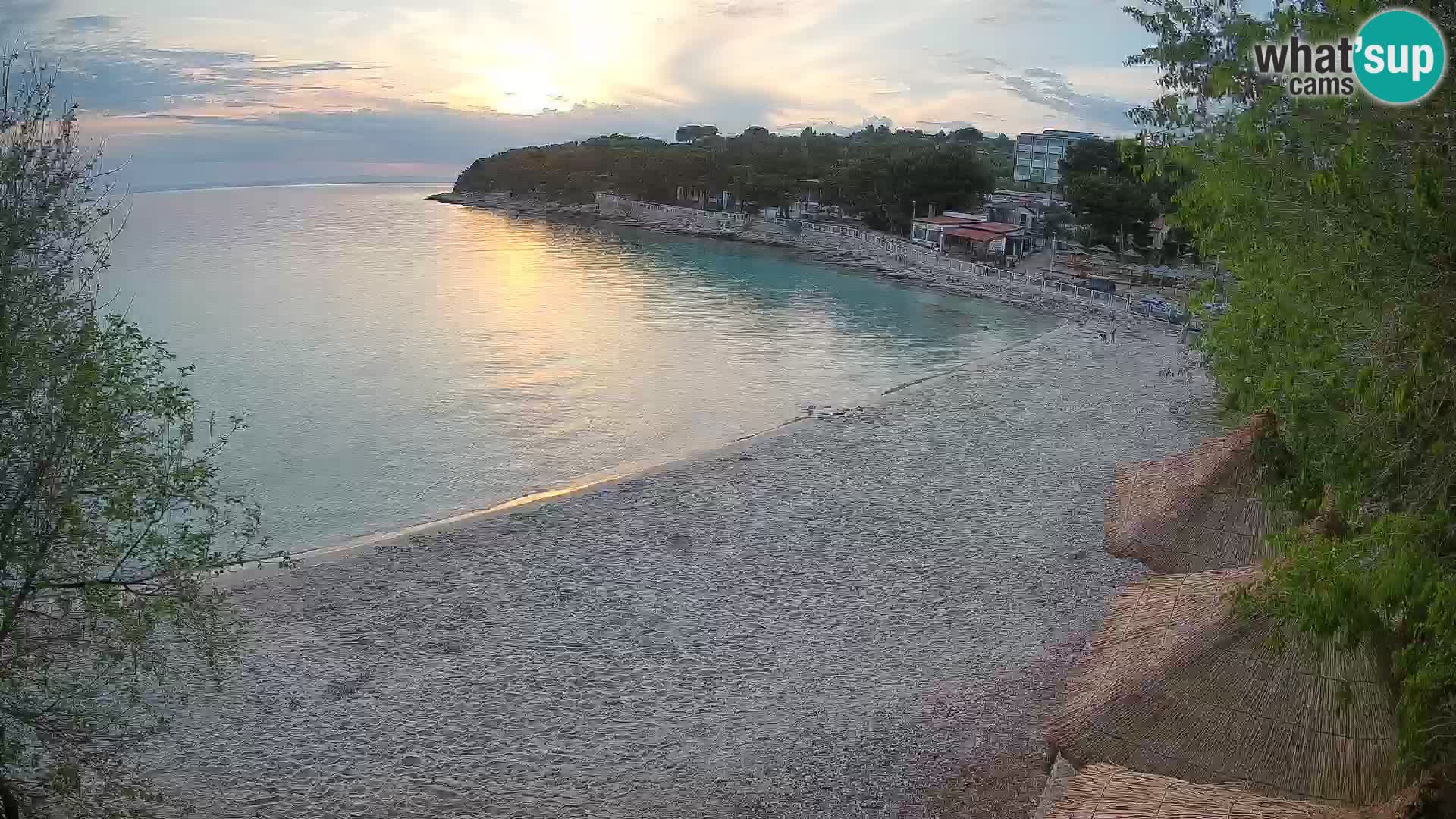 Strand Slanica Murter – webcam