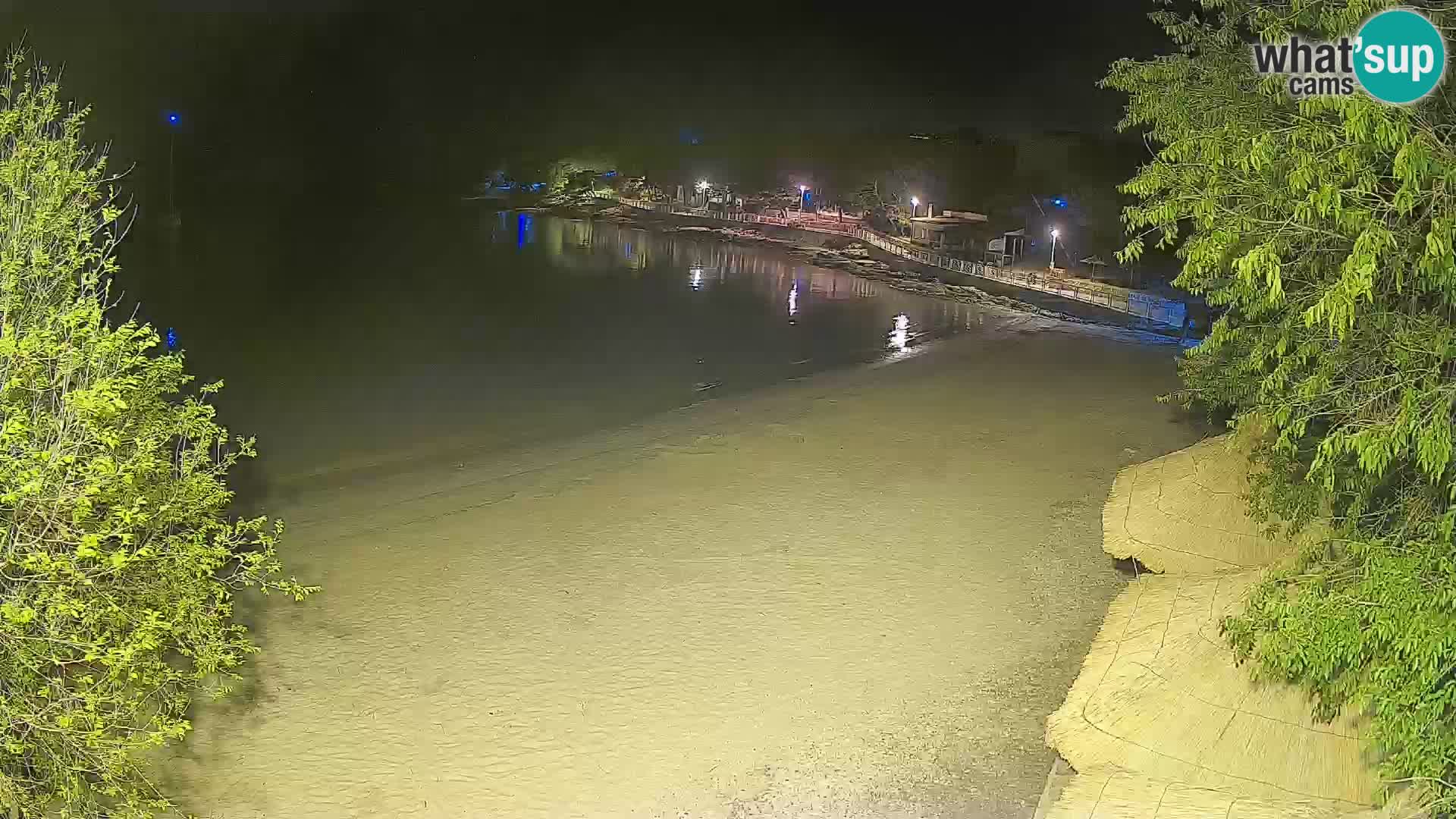 Plaža Slanica Murter – kamera v živo