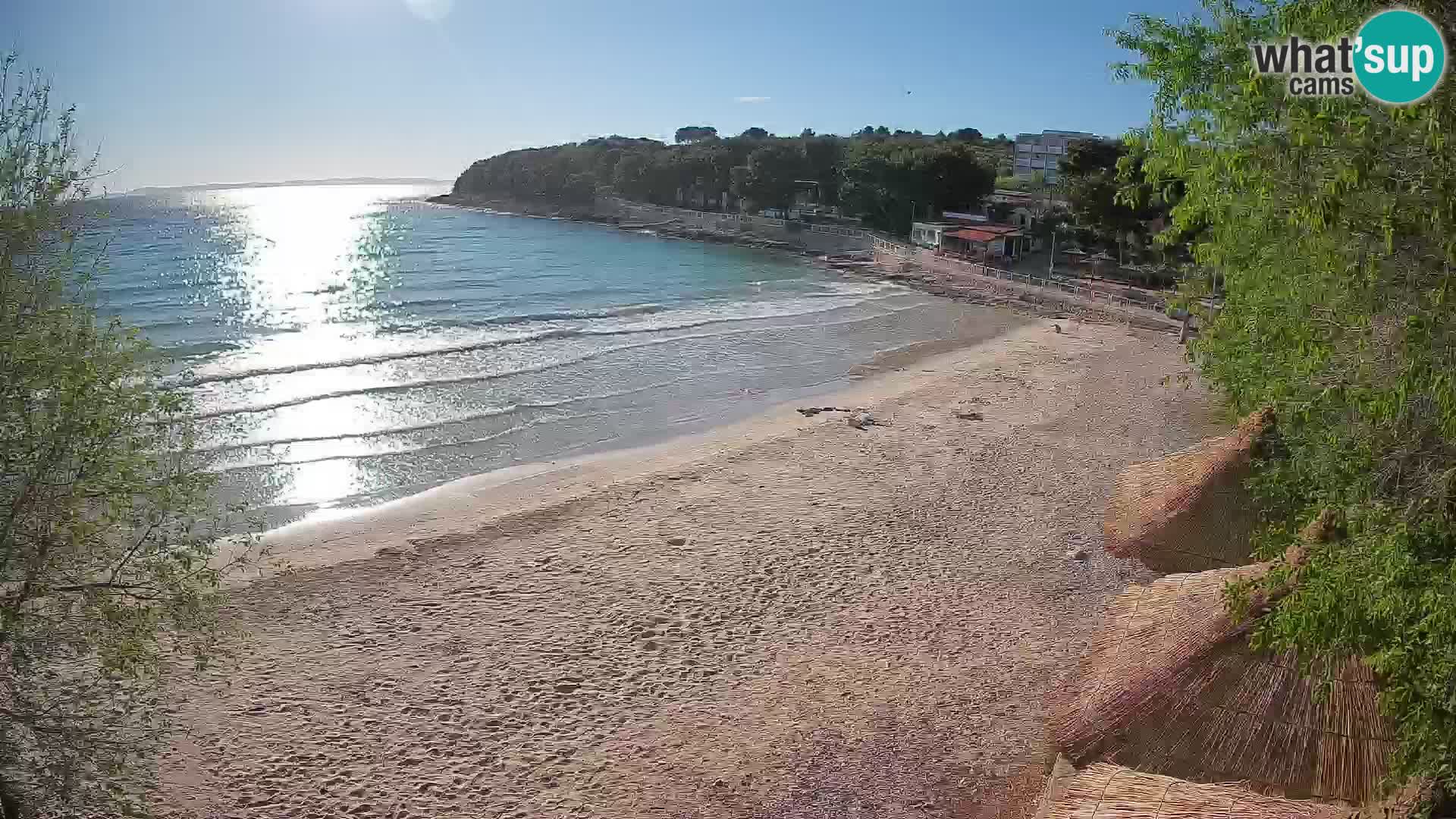 Plaža Slanica Murter – web kamera