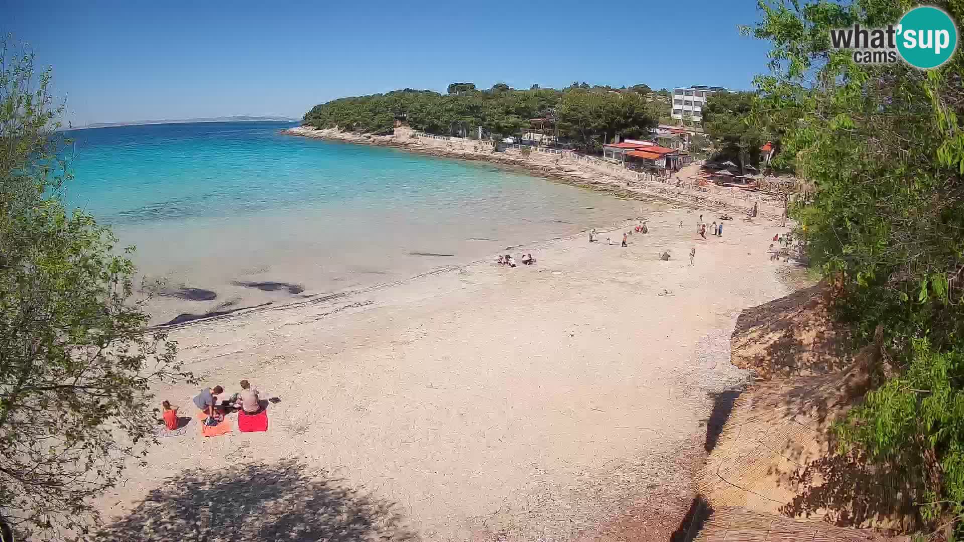 Plaža Slanica Murter – kamera v živo