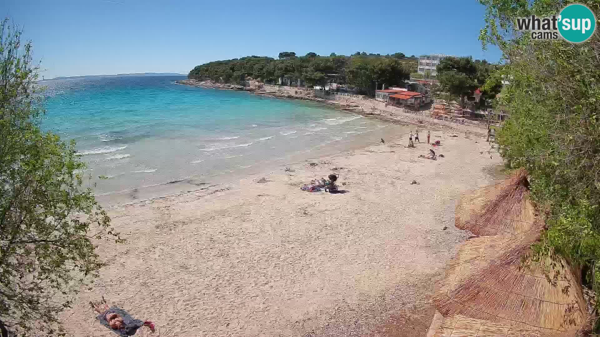 Plaža Slanica Murter – kamera v živo