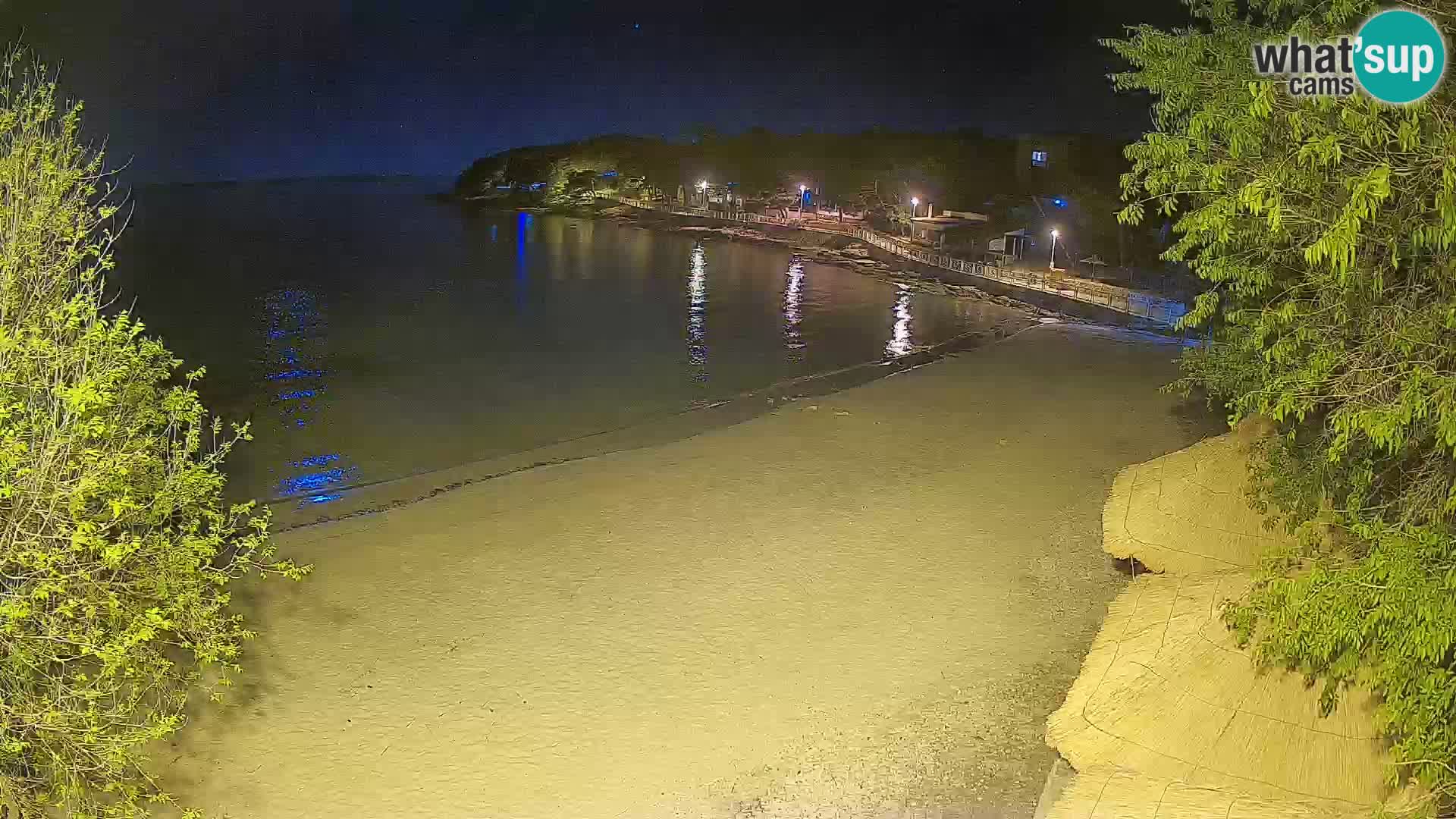 Plaža Slanica Murter – web kamera